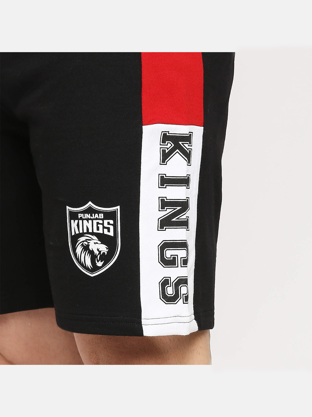 Punjab Kings Mens Black Shorts (5)
