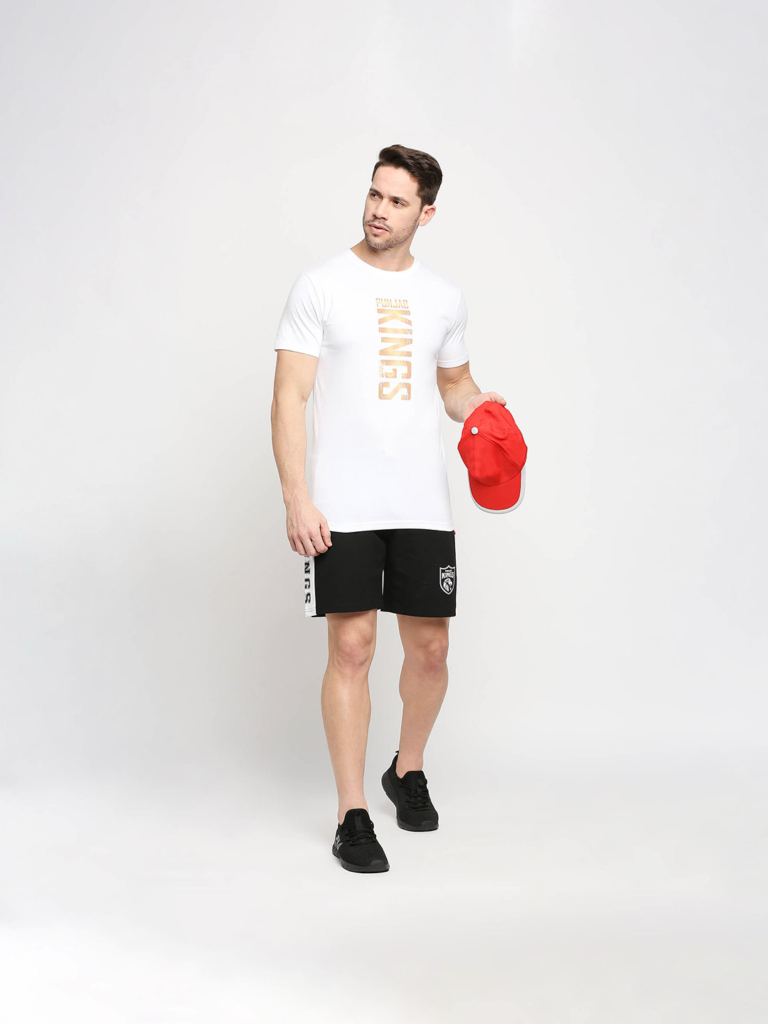 Punjab Kings Mens Black Shorts (6)