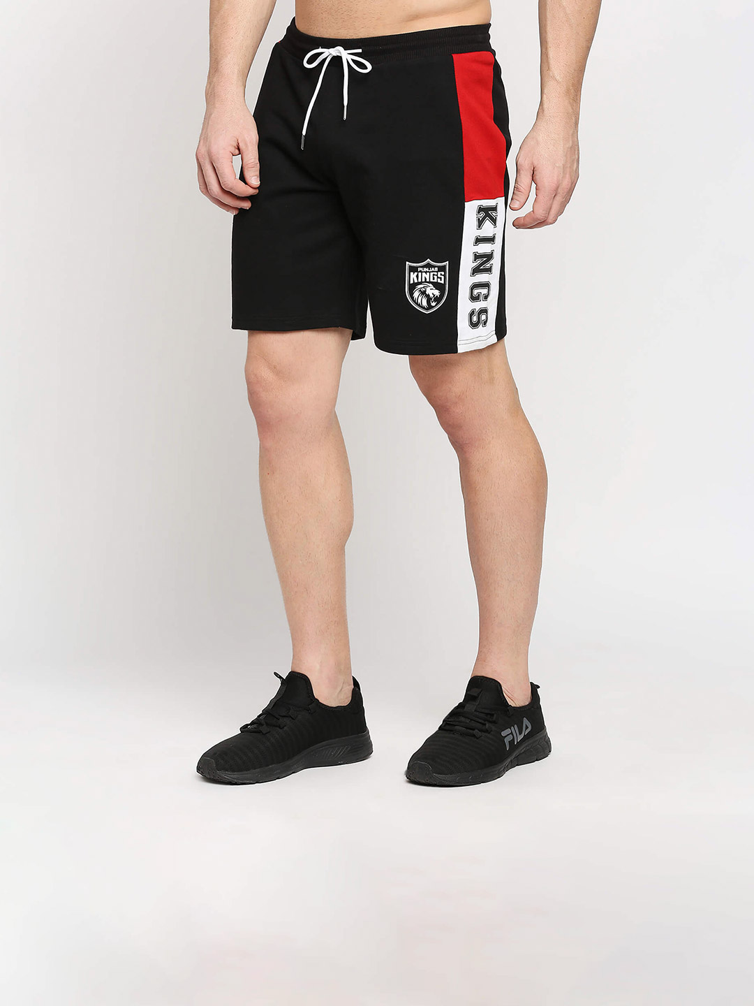 Punjab Kings Mens Black Shorts (1)
