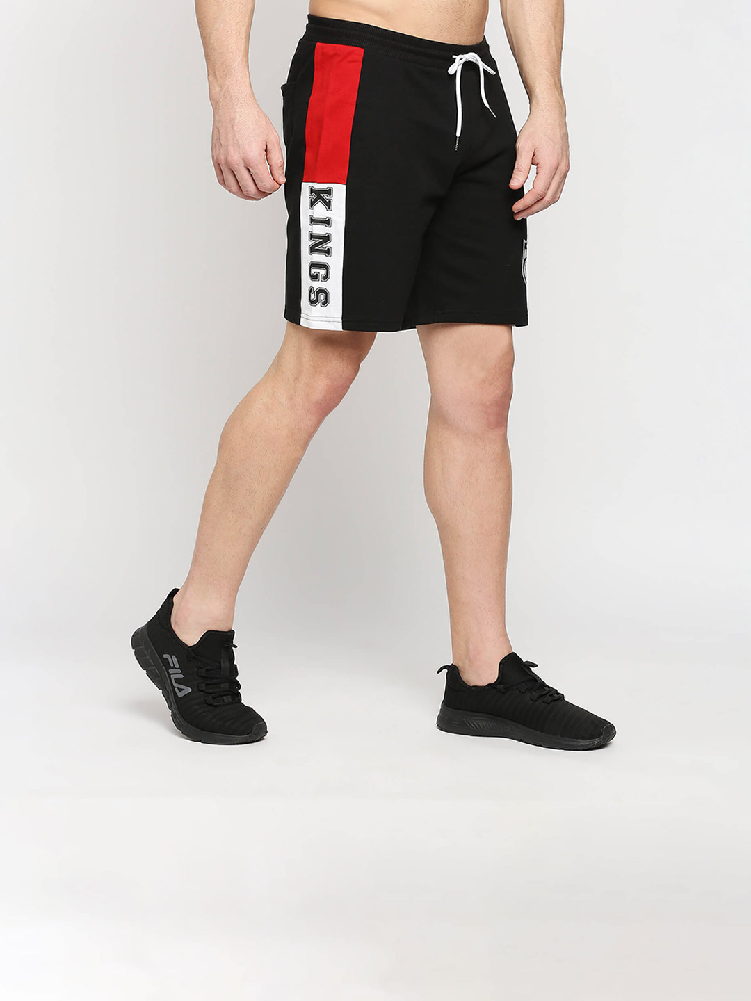 Punjab Kings Mens Black Shorts (2)