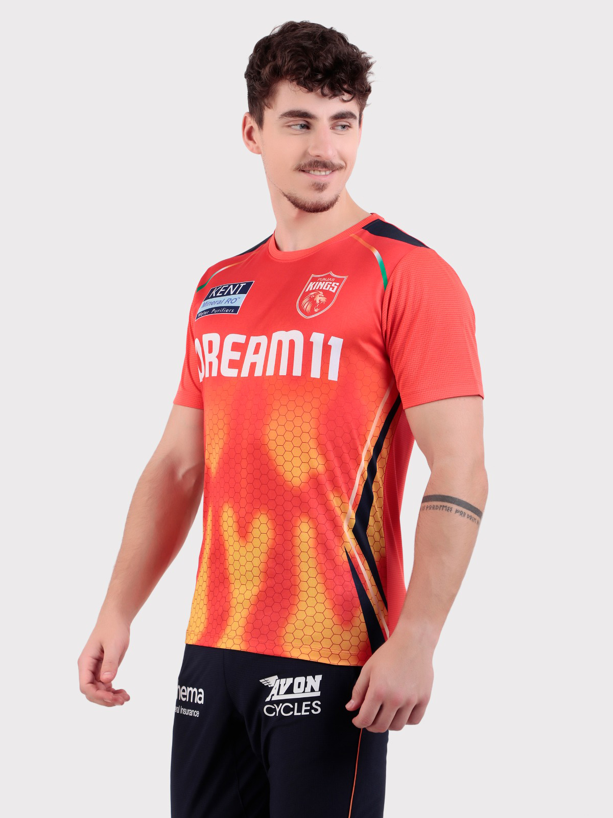 Punjab Kings Official Men's Lite Edition Fan Jersey 2025 (2)
