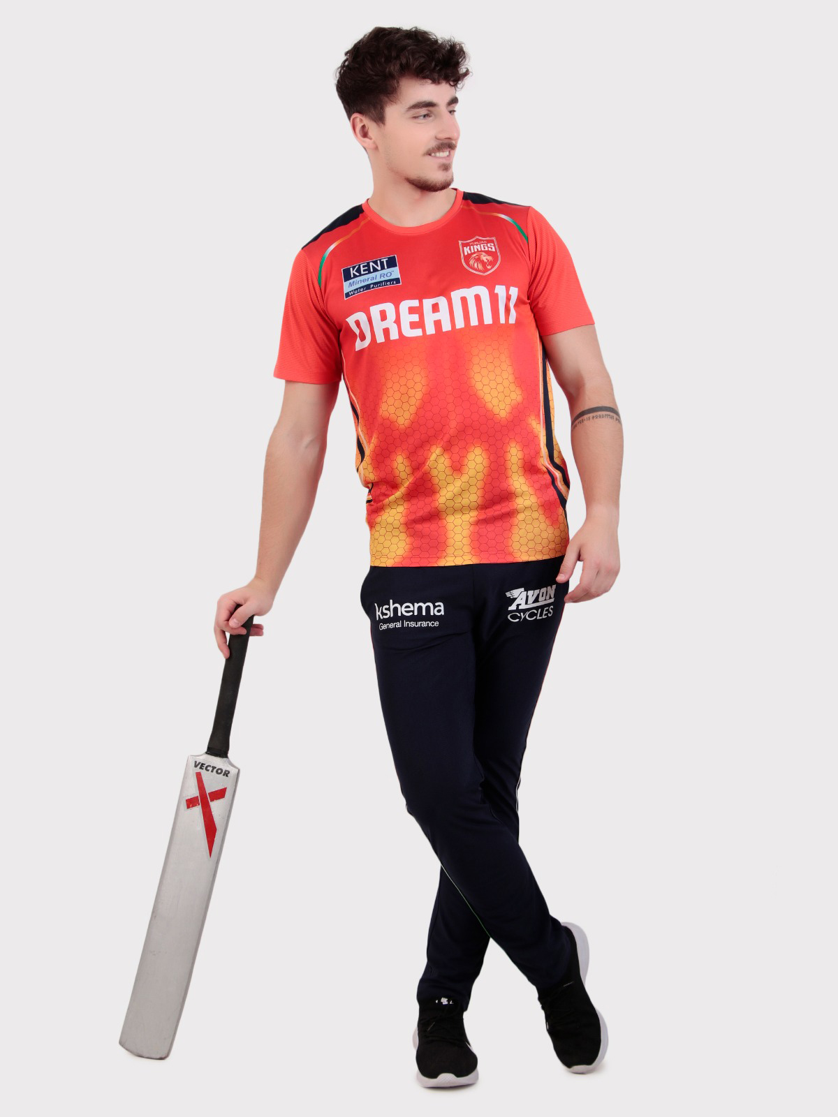 Punjab Kings Official Men's Lite Edition Fan Jersey 2025 (6)