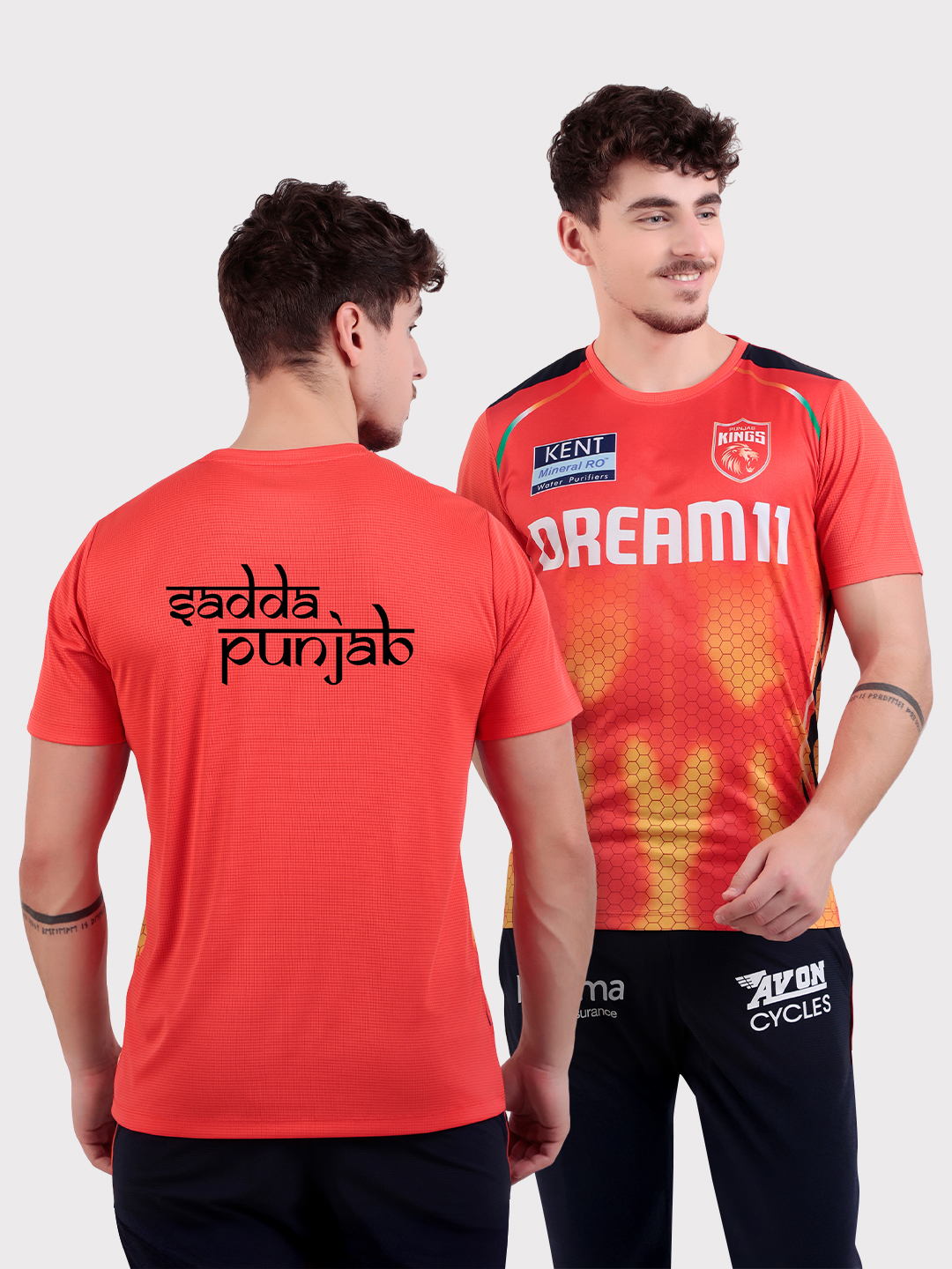 Punjab Kings Official Men's Sadda Punjab Fan Jersey (1)