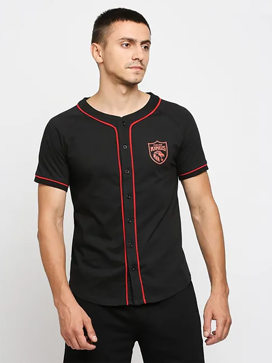 Punjab Kings PBKS Mens Baseball T-Shirt (1)