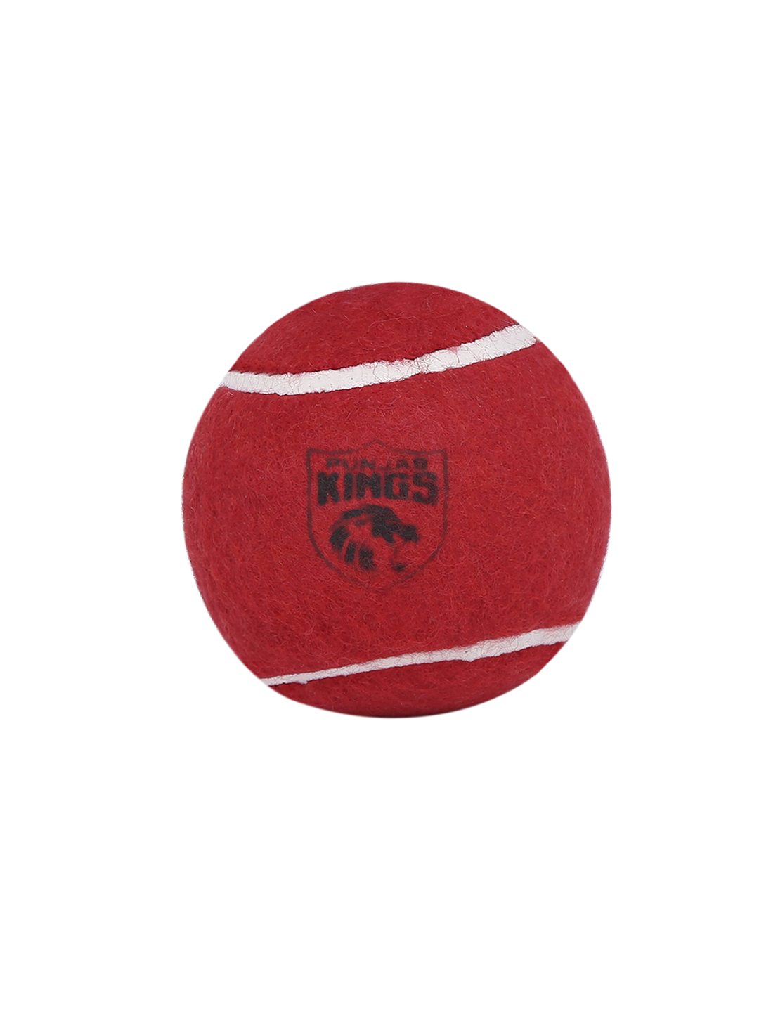 Punjab Kings PBKS Official Tennis Ball - Red (80 Gms) - Pack of 3 (1)