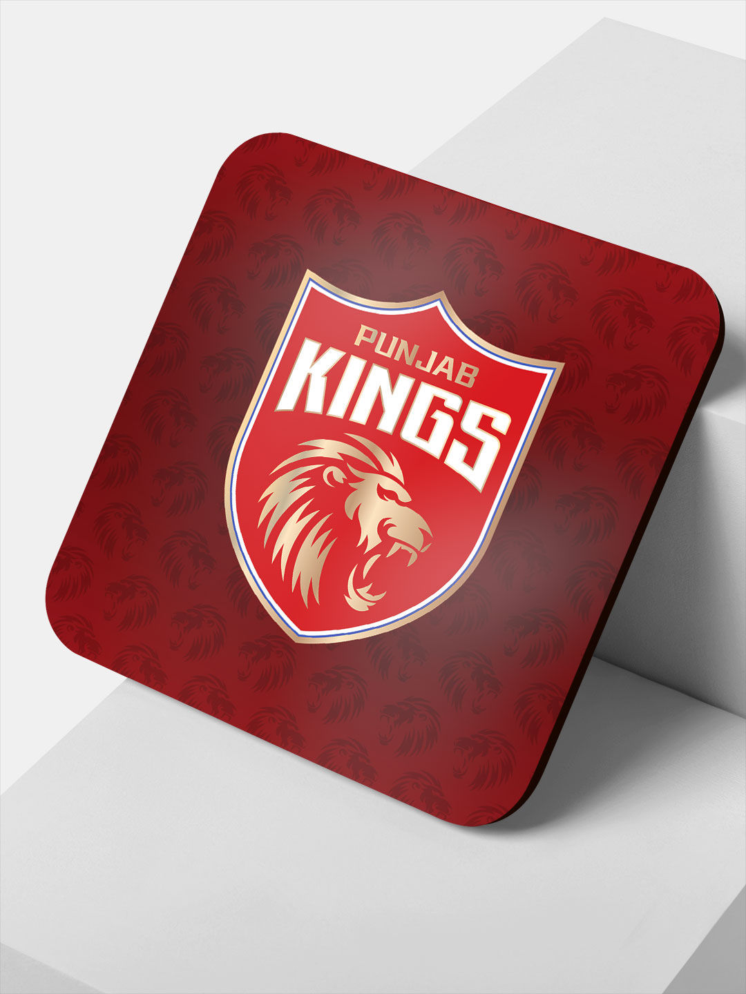 Punjab Kings PK Claws - Square Coaster (Pack of - 4) (2)