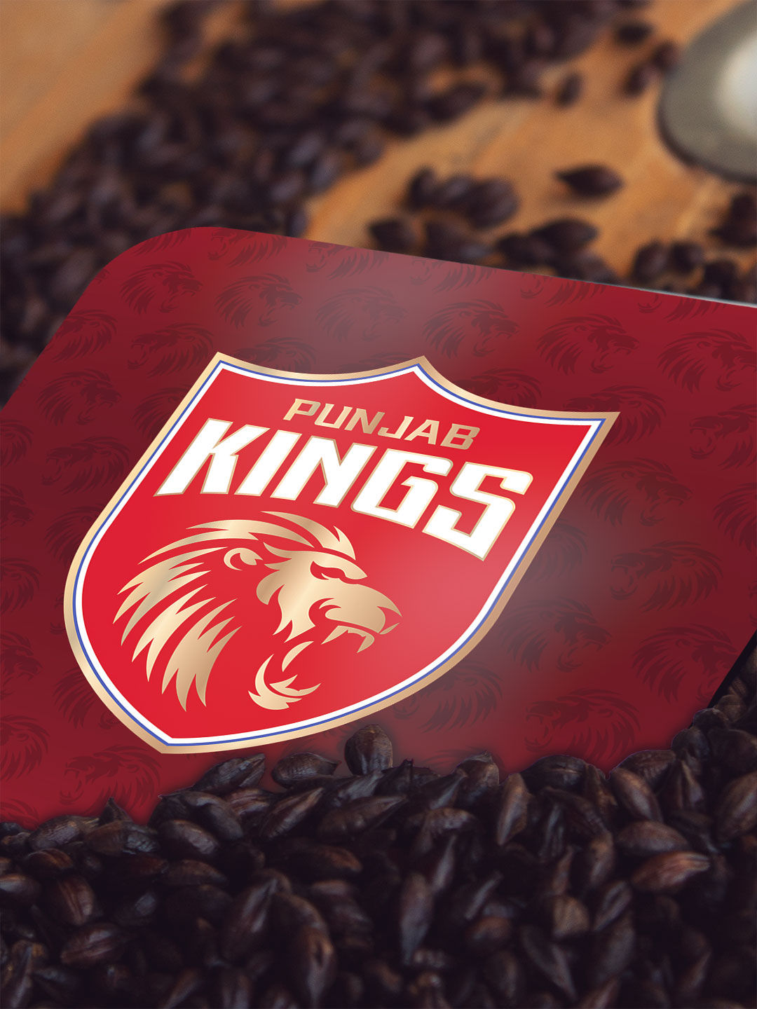 Punjab Kings PK Claws - Square Coaster (Pack of - 4) (3)