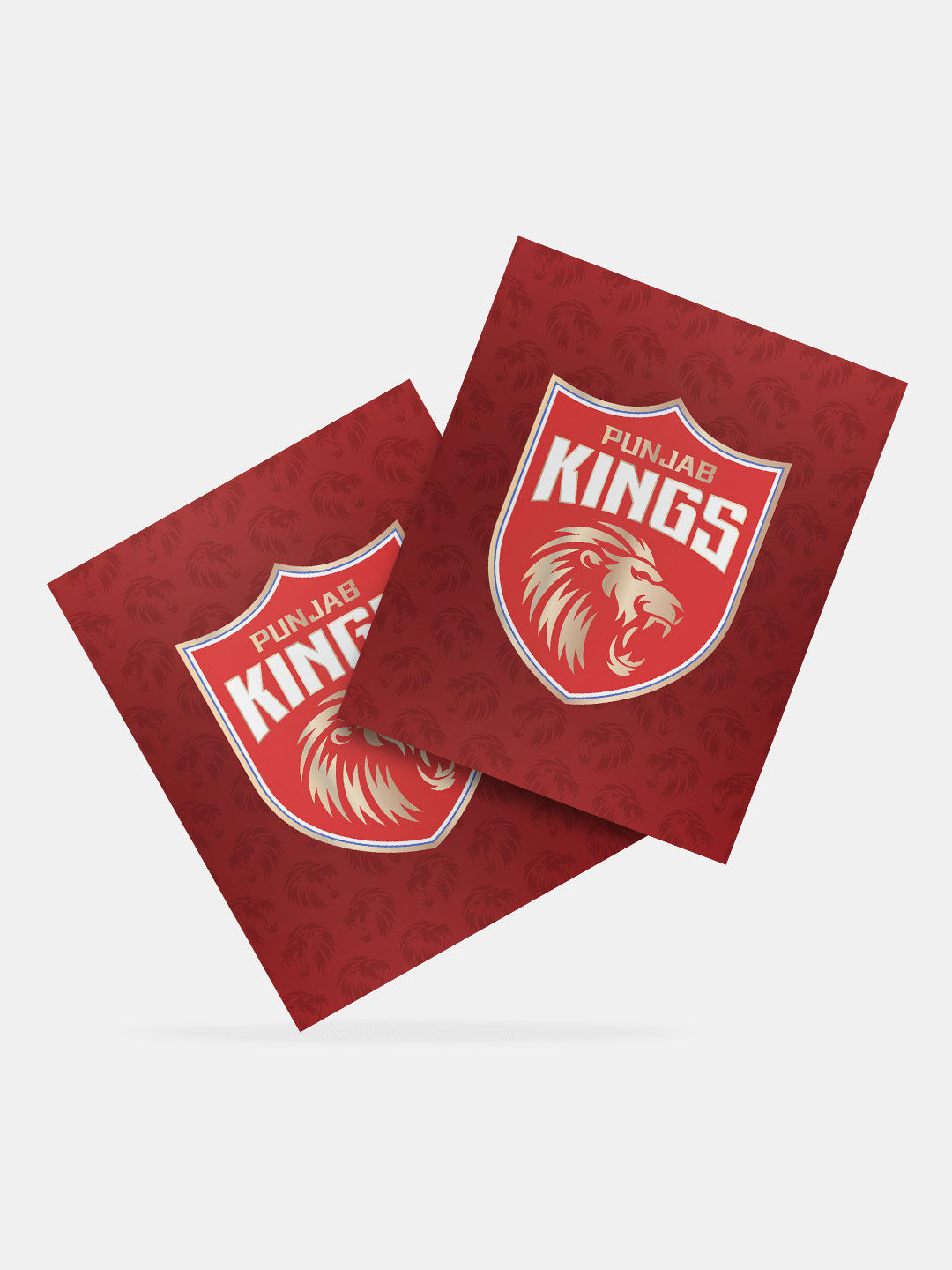 Punjab Kings PK Pattern - Fridge Magnets (Pack of - 1) (1)