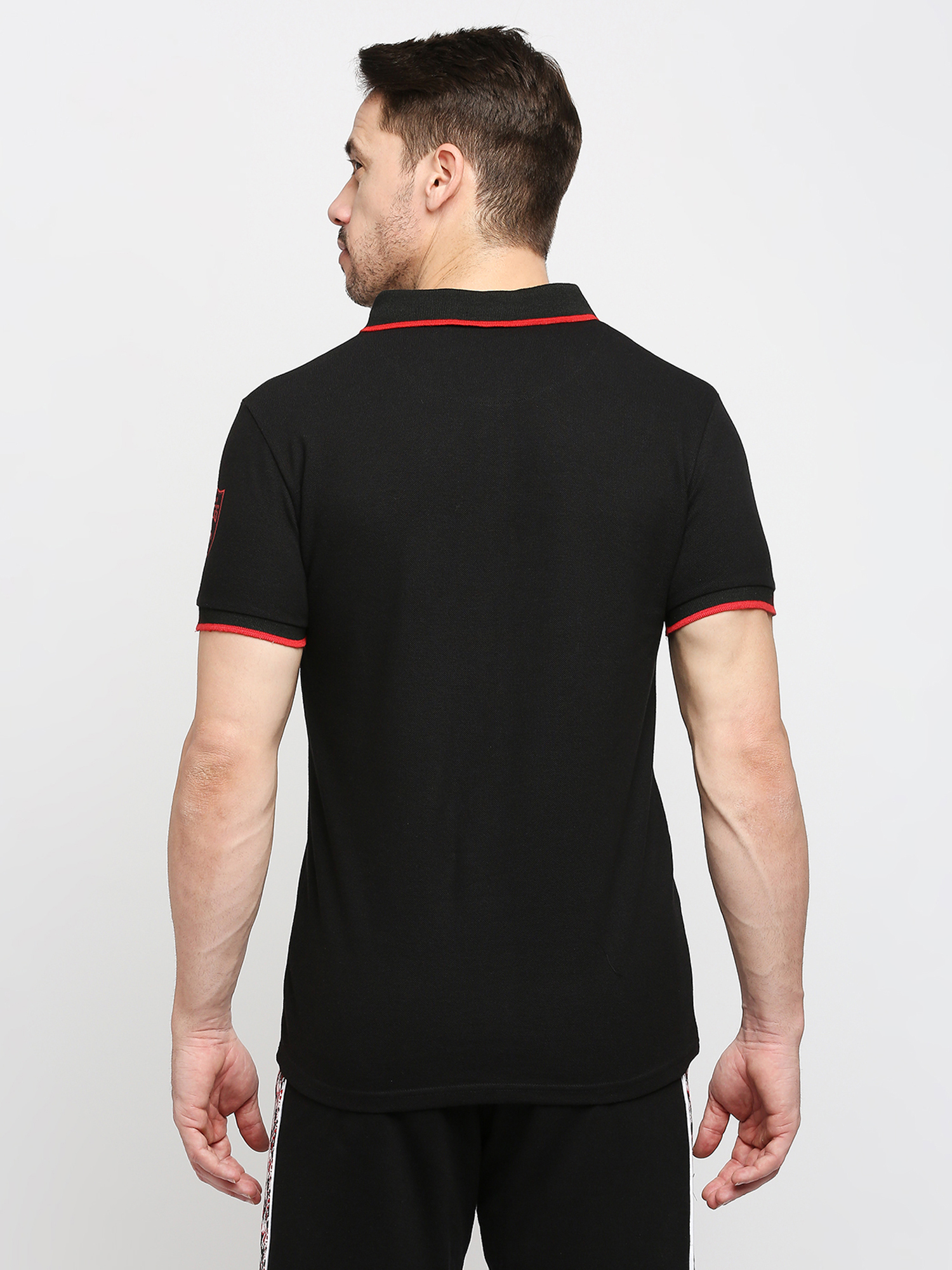Punjab Kings Punjab Kings Mens Black and Red T-Shirt (2)