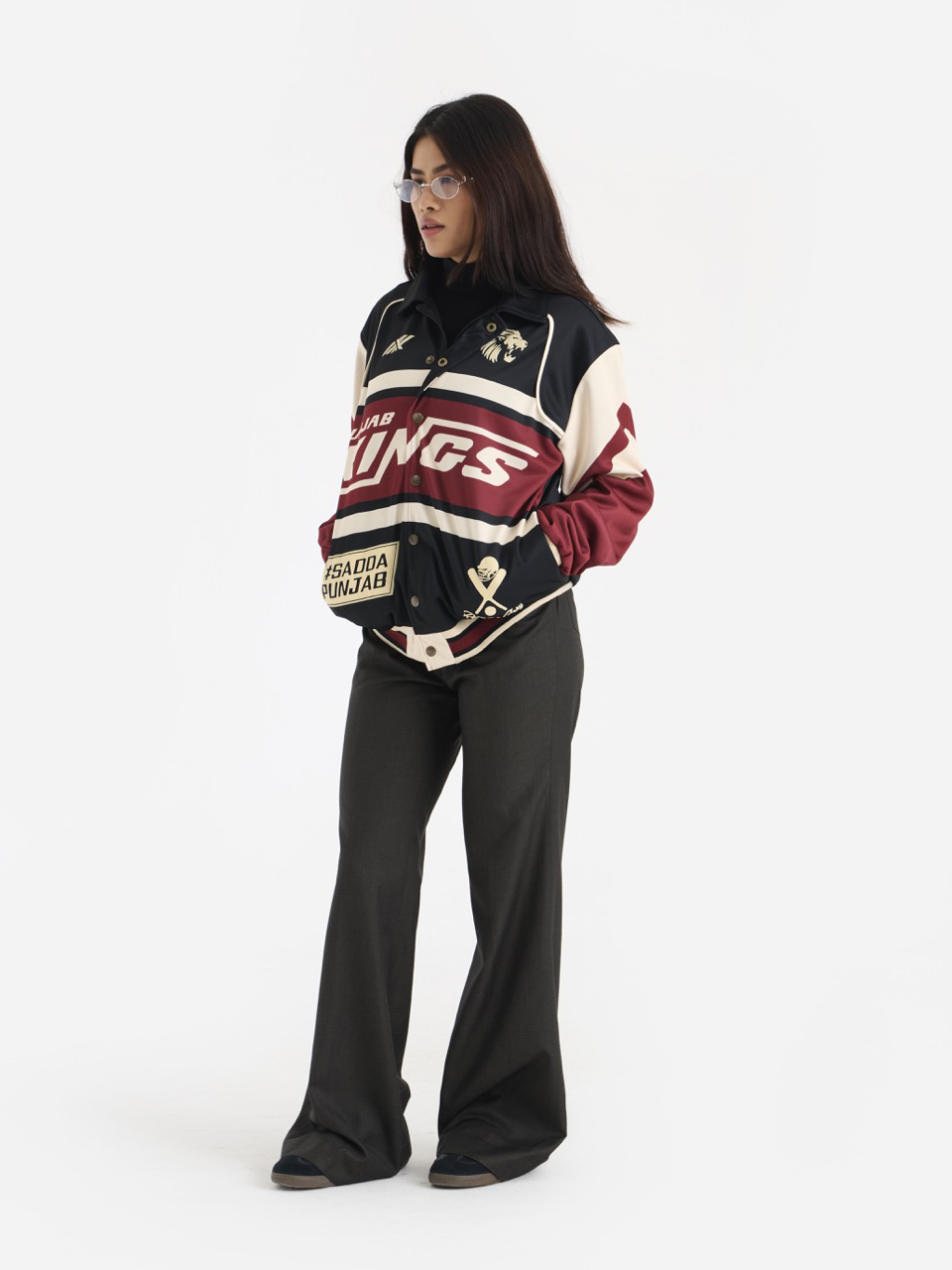 Punjab Kings Punjab Kings Racer Varsity Jacket (9)