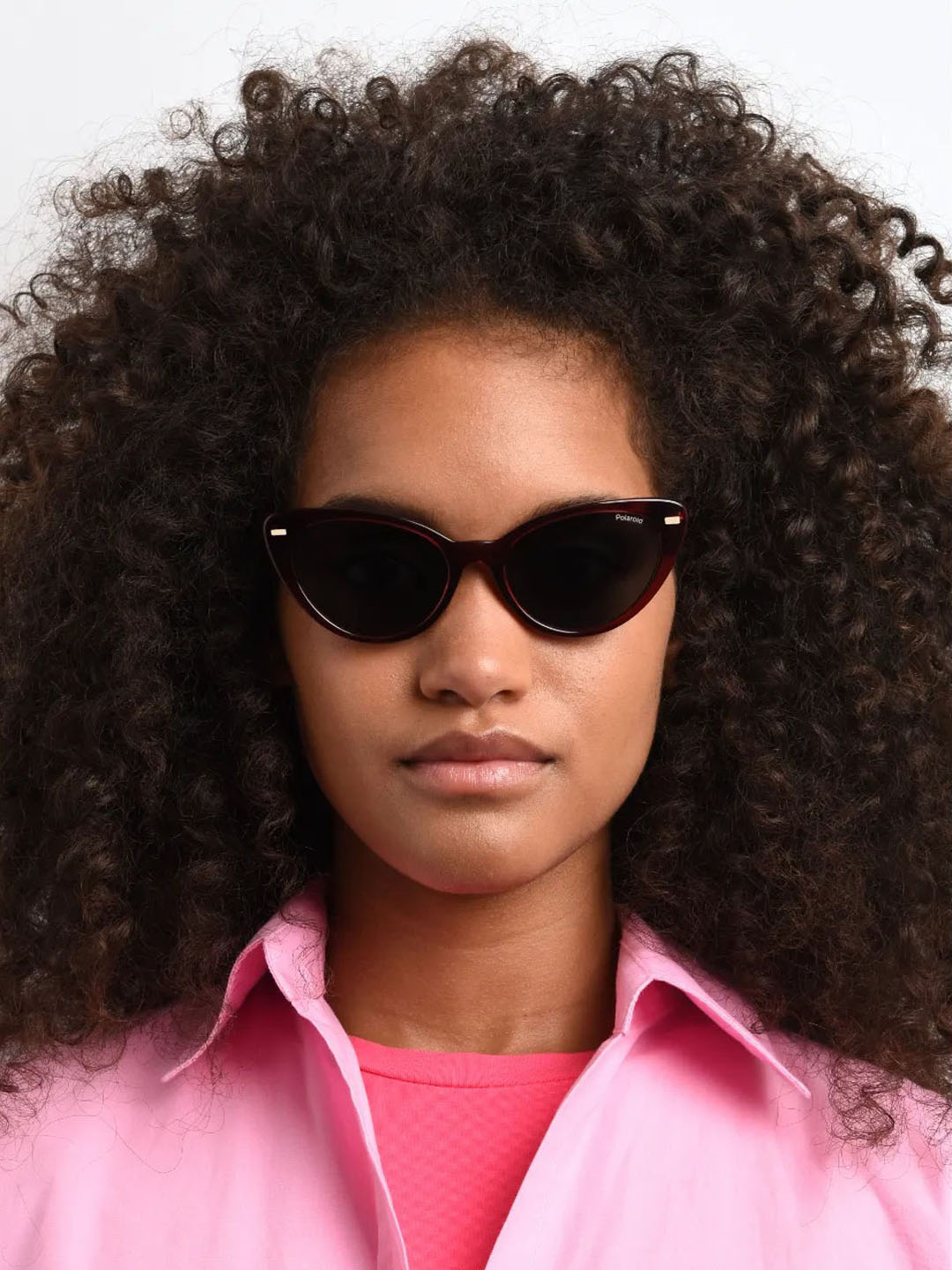 Punjab Kings Punjab Kings Red Pld 4109/S Woman Sunglasses (1)