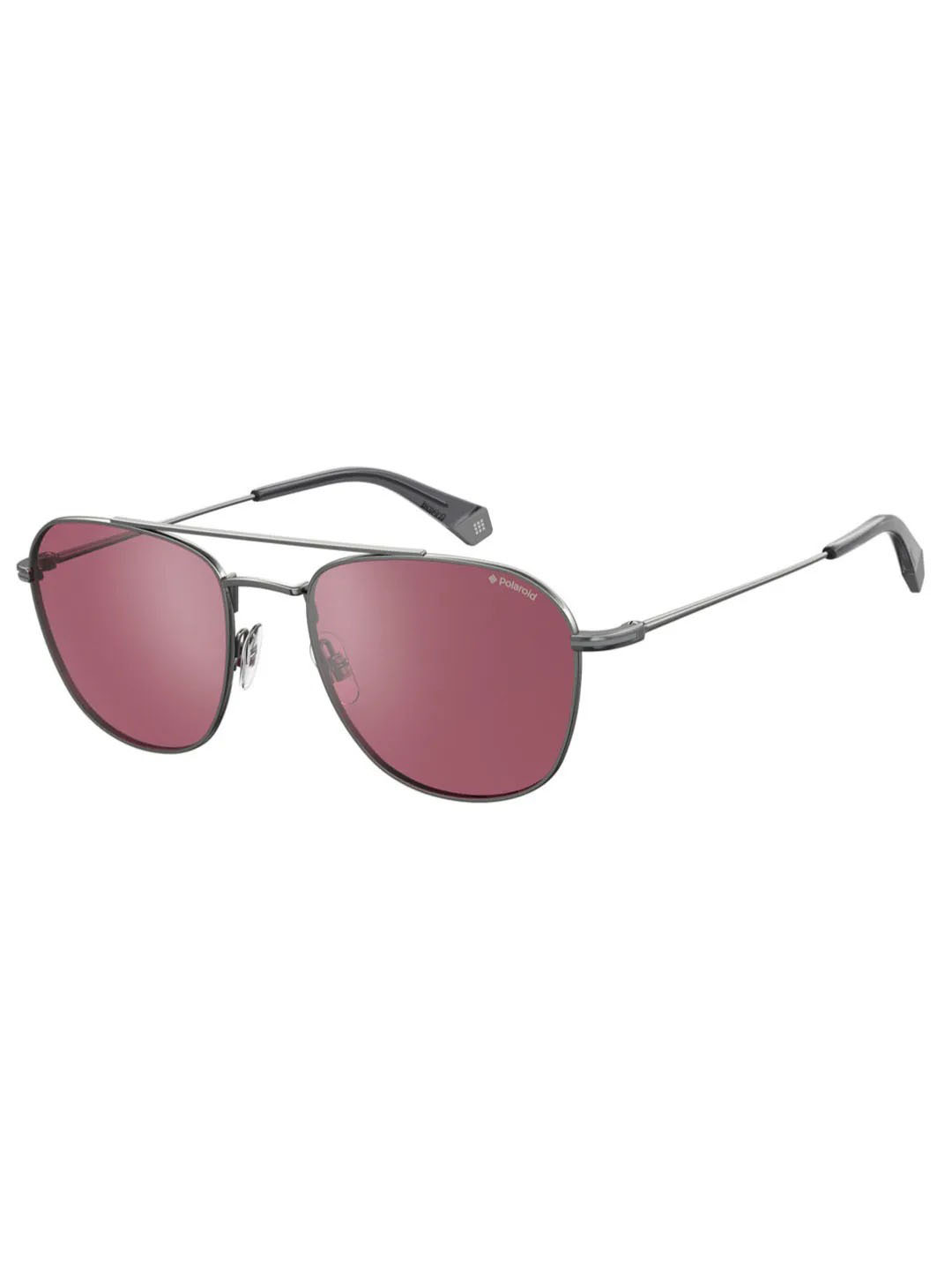 Punjab Kings Punjab Kings Silver 202462 Square Double Bridge Man Sunglass Frames (1)