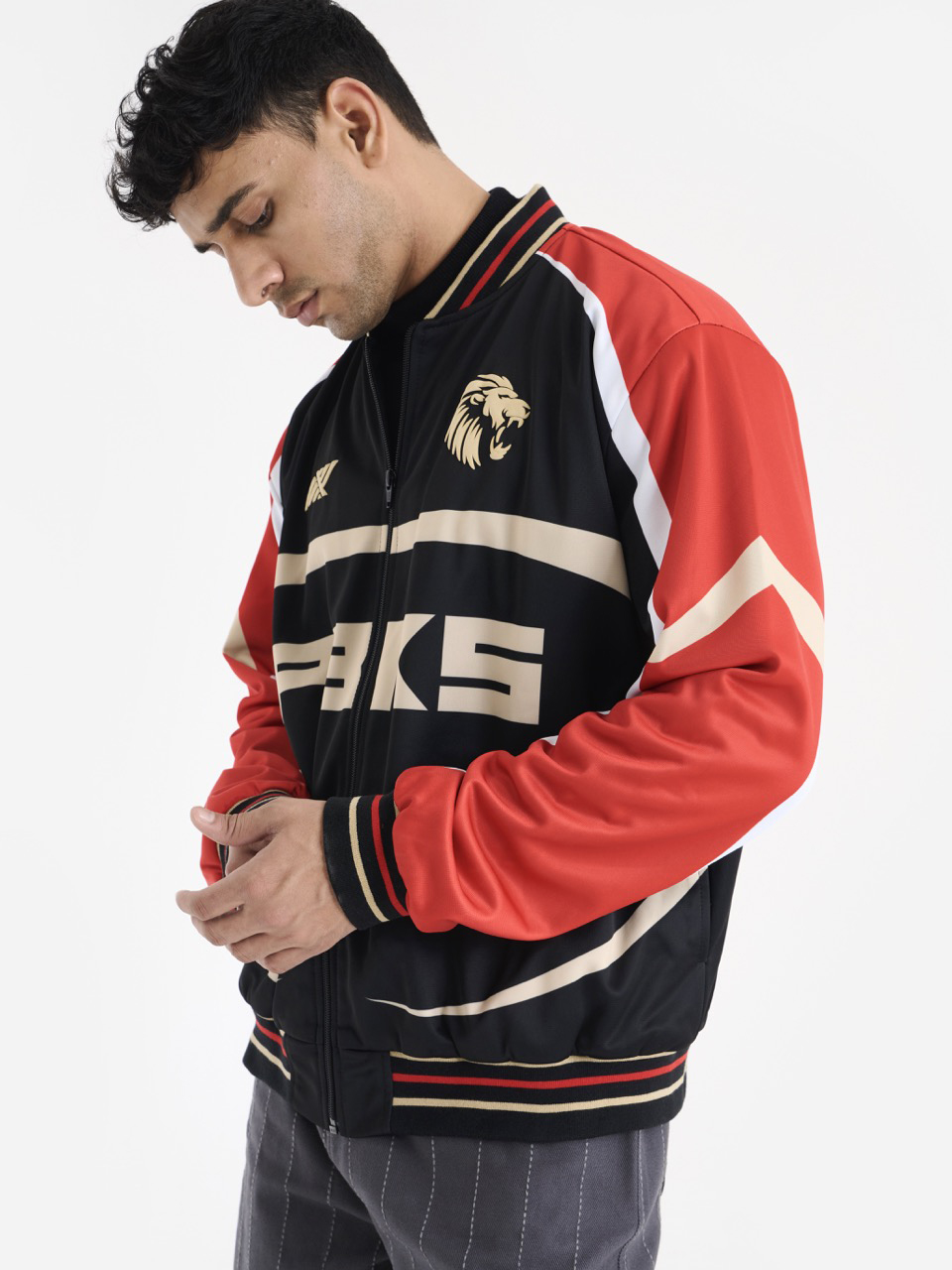 Punjab Kings Punjab Kings Track Jacket  (4)