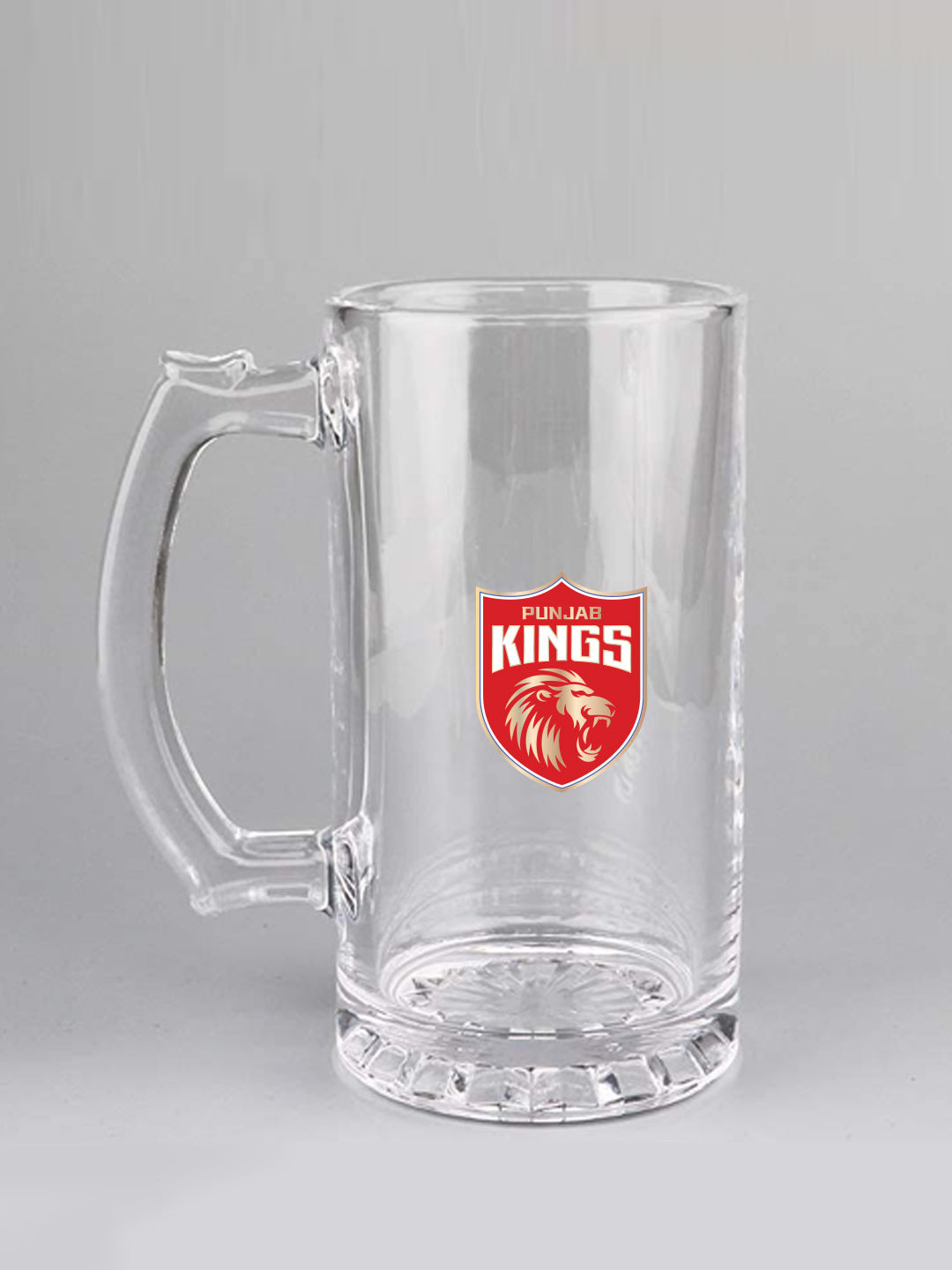 Punjab Kings Sadda Punjab - Dishwaser Safe Glass Mugs 500 ML (Pack of - 1) (2)