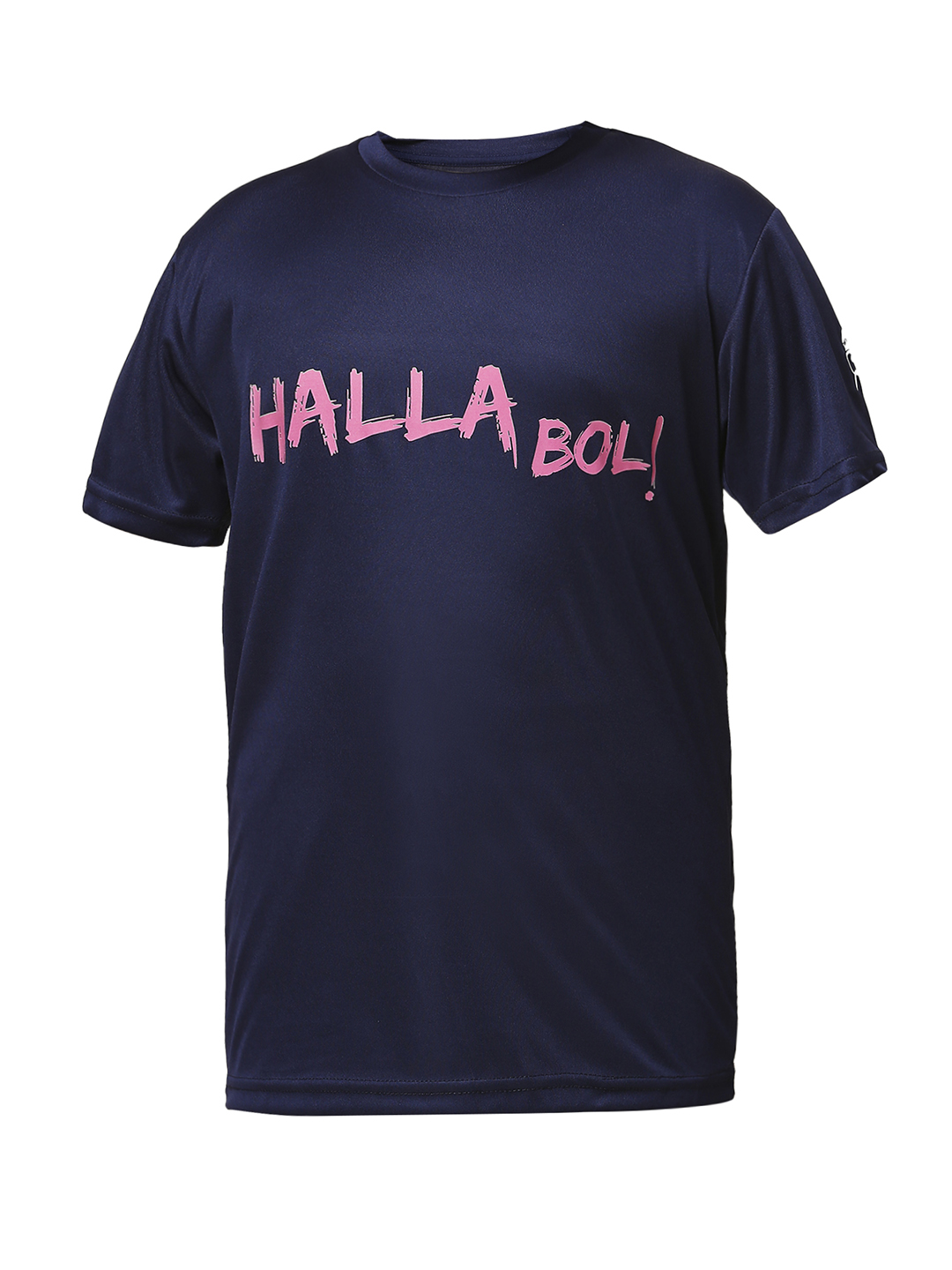 Rajasthan Royals Boys Navy Blue Typography Printed Half Sleeves Round Neck Hala Bol Polyester T-Shirt (7)