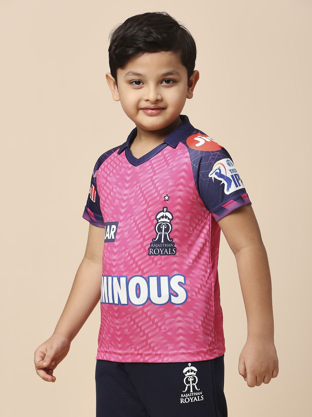Rajasthan Royals Boys Official IPL-2023 Replica Match Jersey (2)