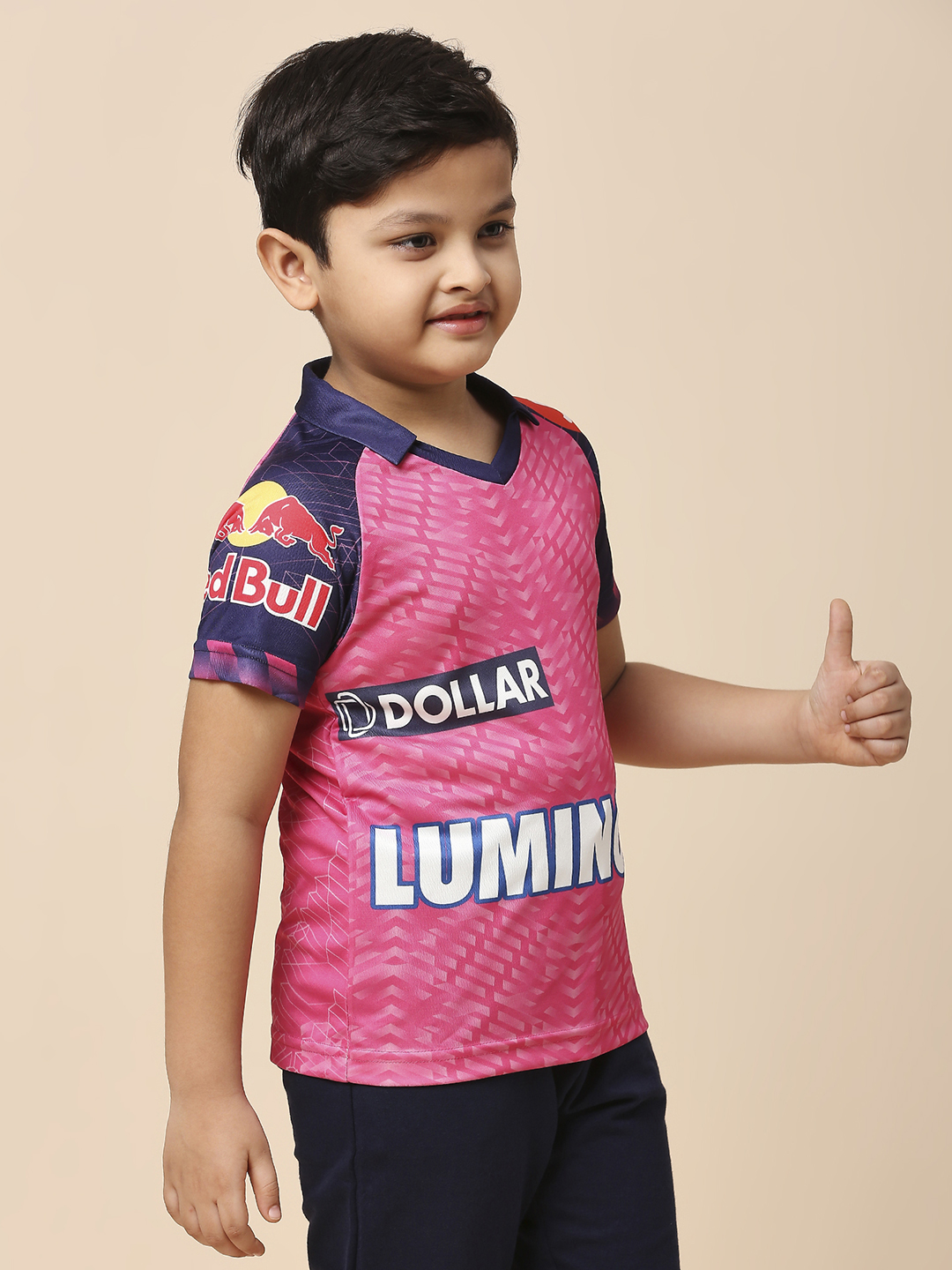 Rajasthan Royals Boys Official IPL-2023 Replica Match Jersey (3)