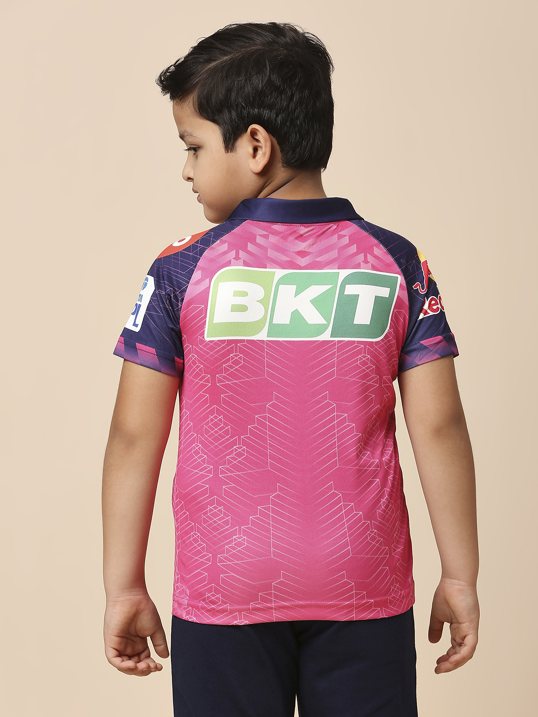Rajasthan Royals Boys Official IPL-2023 Replica Match Jersey (4)