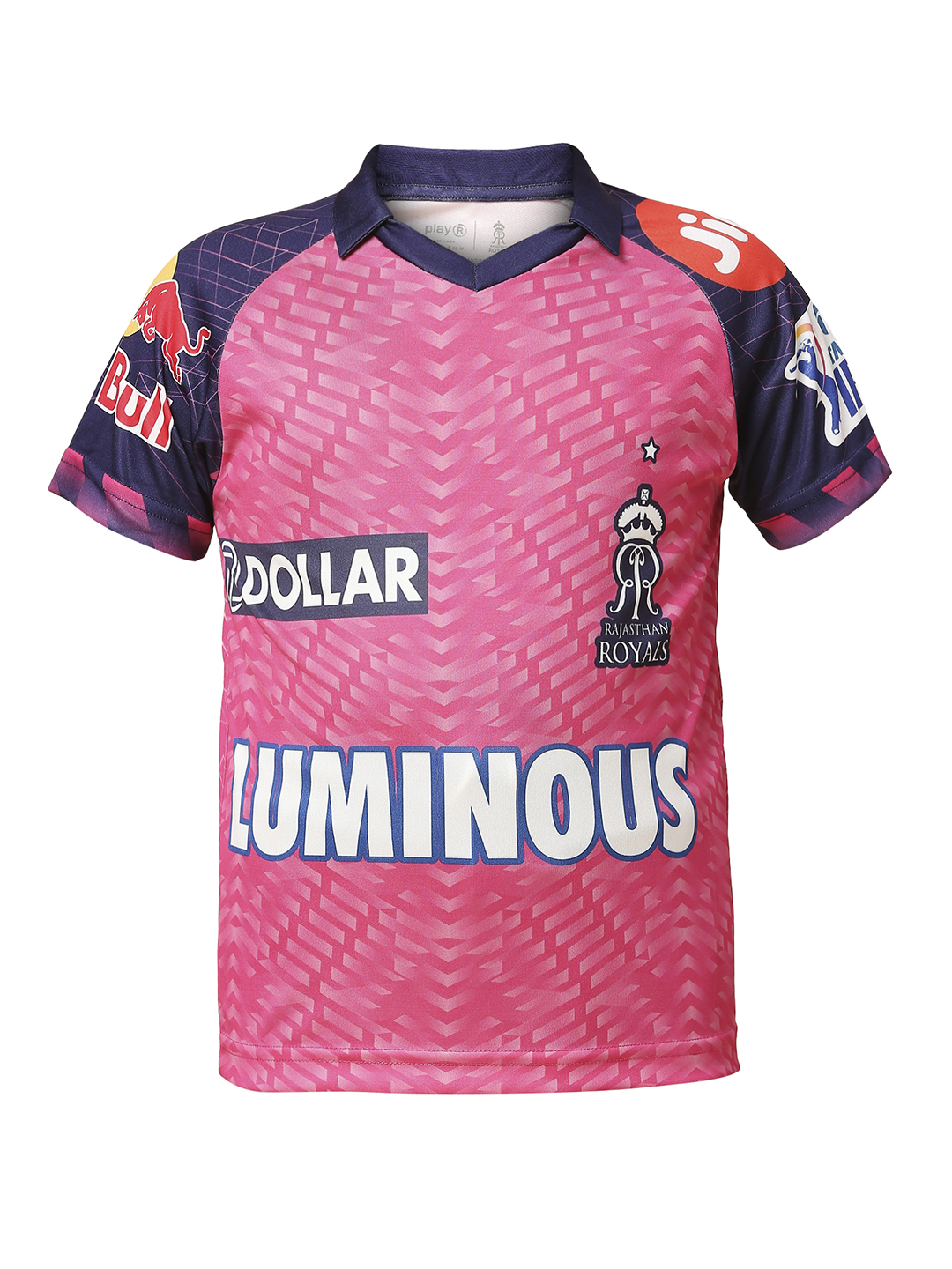 Rajasthan Royals Boys Official IPL-2023 Replica Match Jersey (6)