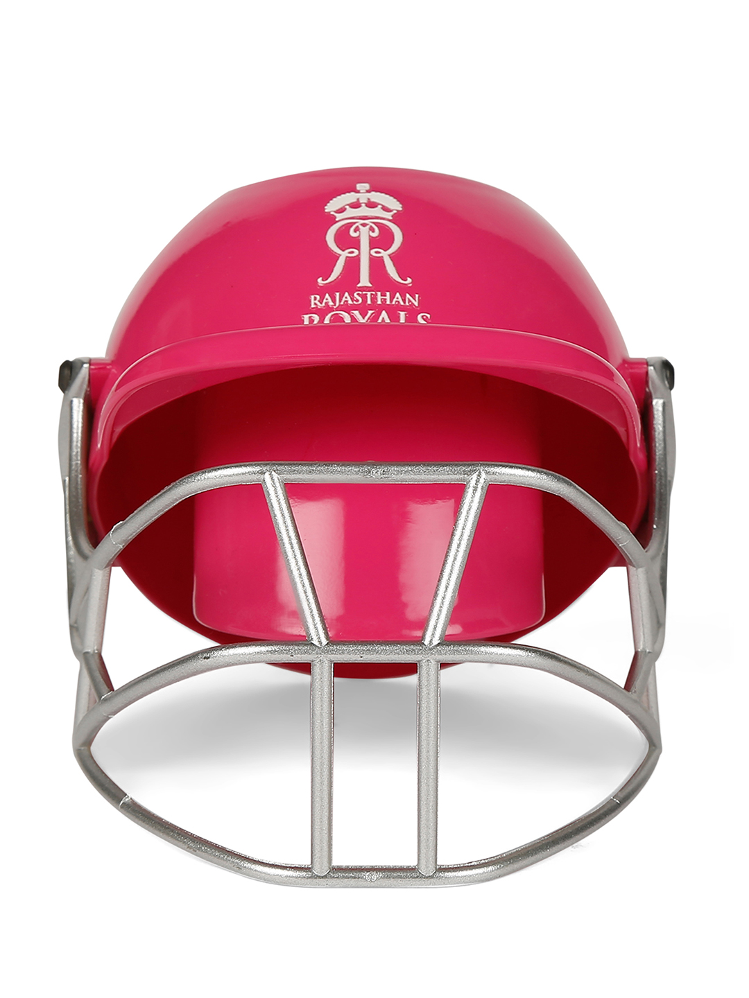 Rajasthan Royals Helmet Shaped Pink Logo Printed Pen and Pencil Stand, Pen Holder For Office and Home (4)