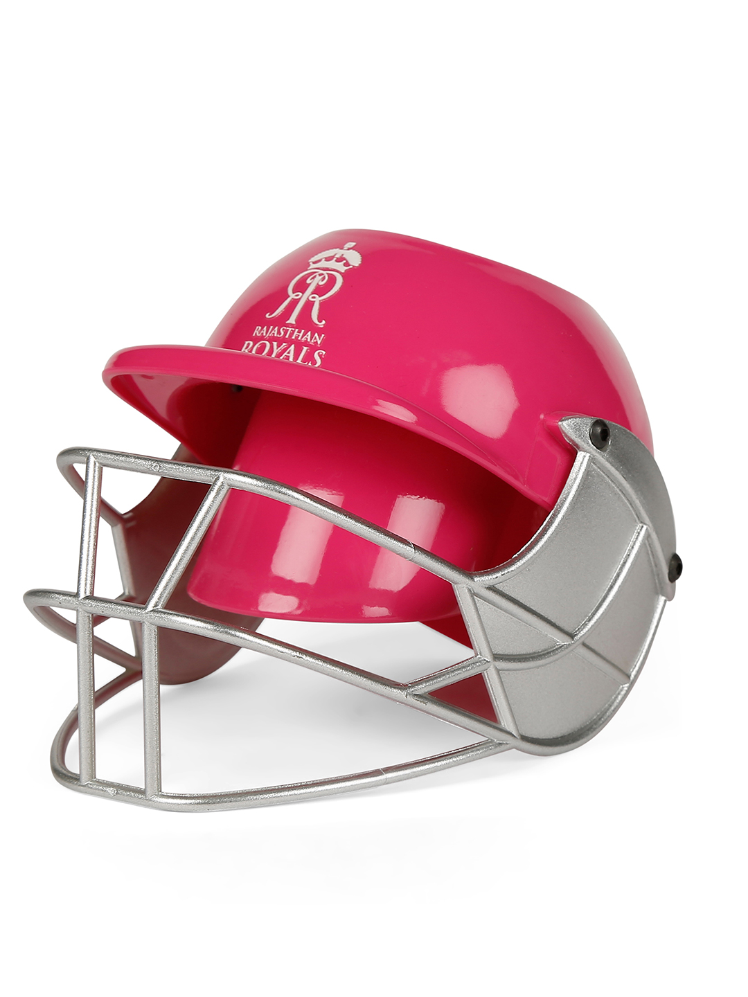 Rajasthan Royals Helmet Shaped Pink Logo Printed Pen and Pencil Stand, Pen Holder For Office and Home (5)