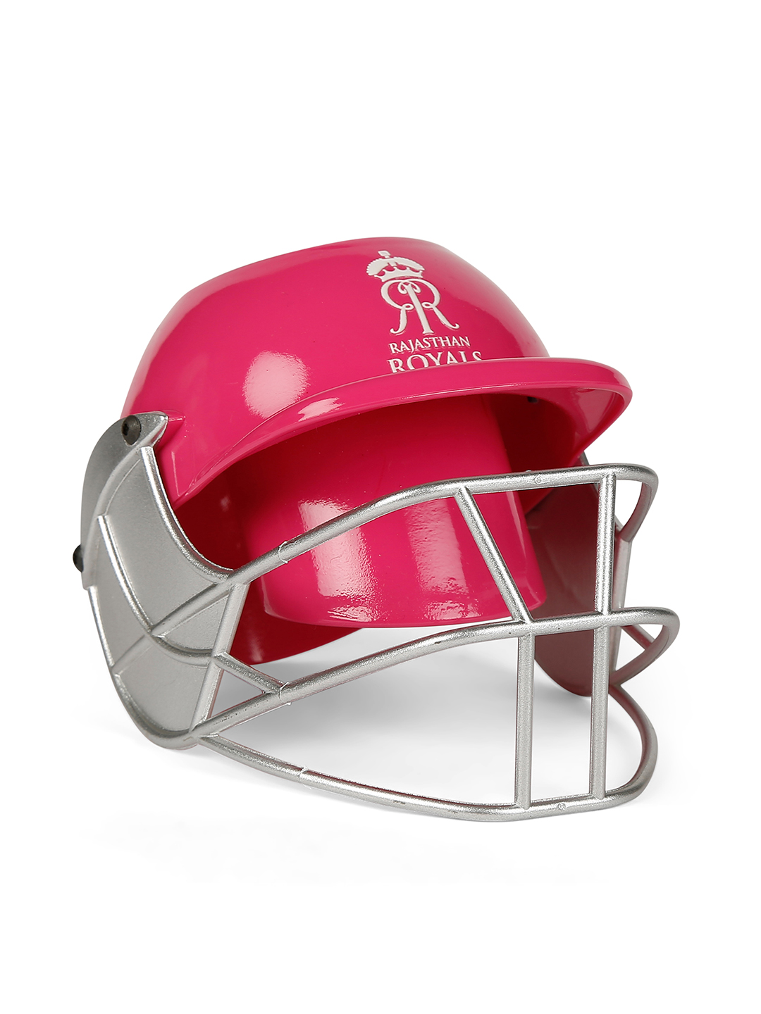 Rajasthan Royals Helmet Shaped Pink Logo Printed Pen and Pencil Stand, Pen Holder For Office and Home (6)
