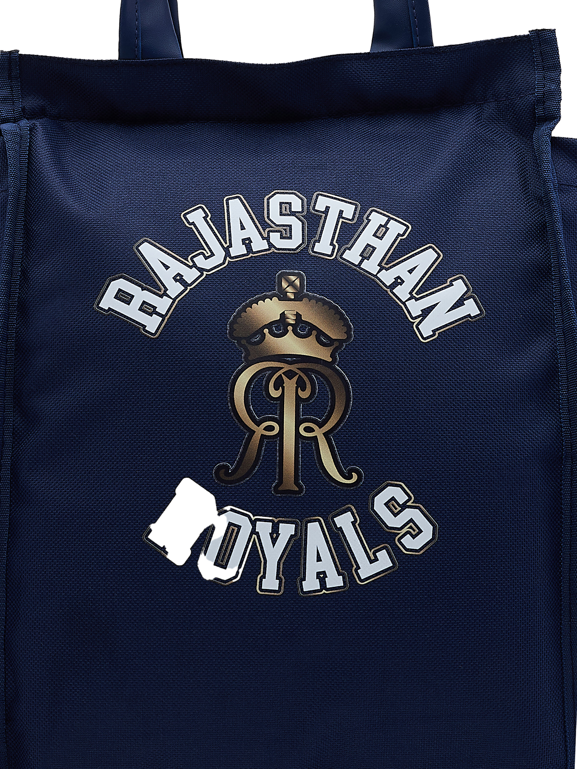 Rajasthan Royals Insulated Blue Lunch Bag for Men and Women with Canvas Fabric Zip Closure Multipurpose Bag (8)
