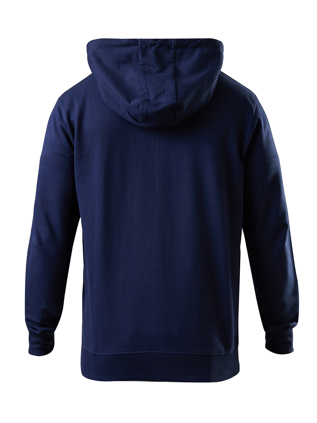 Rajasthan Royals Men Navy Blue Hooded Full Sleeves Front-Open Sweatshirt (7)