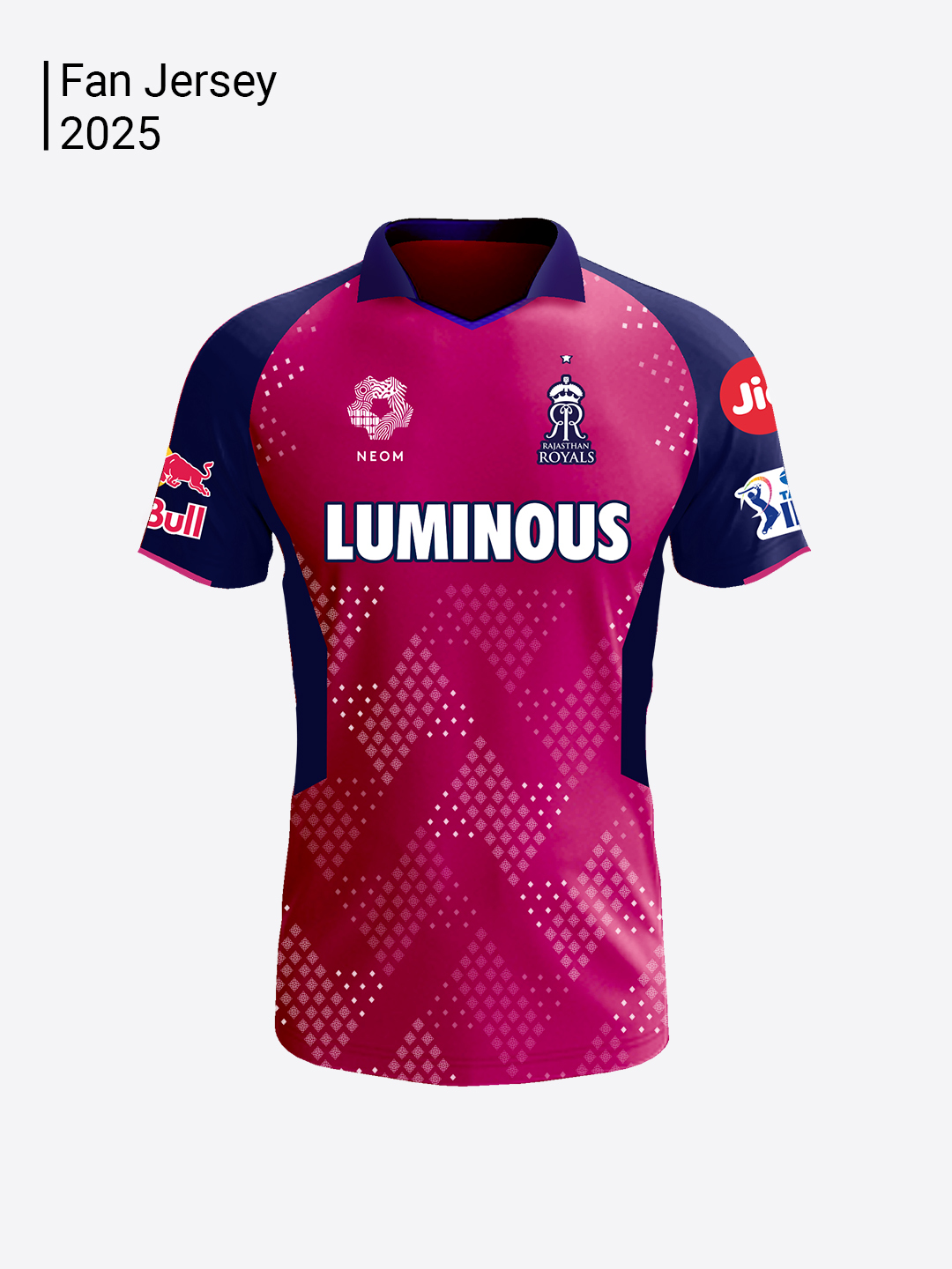 Rajasthan Royals Kids Official Fan Jersey 2025