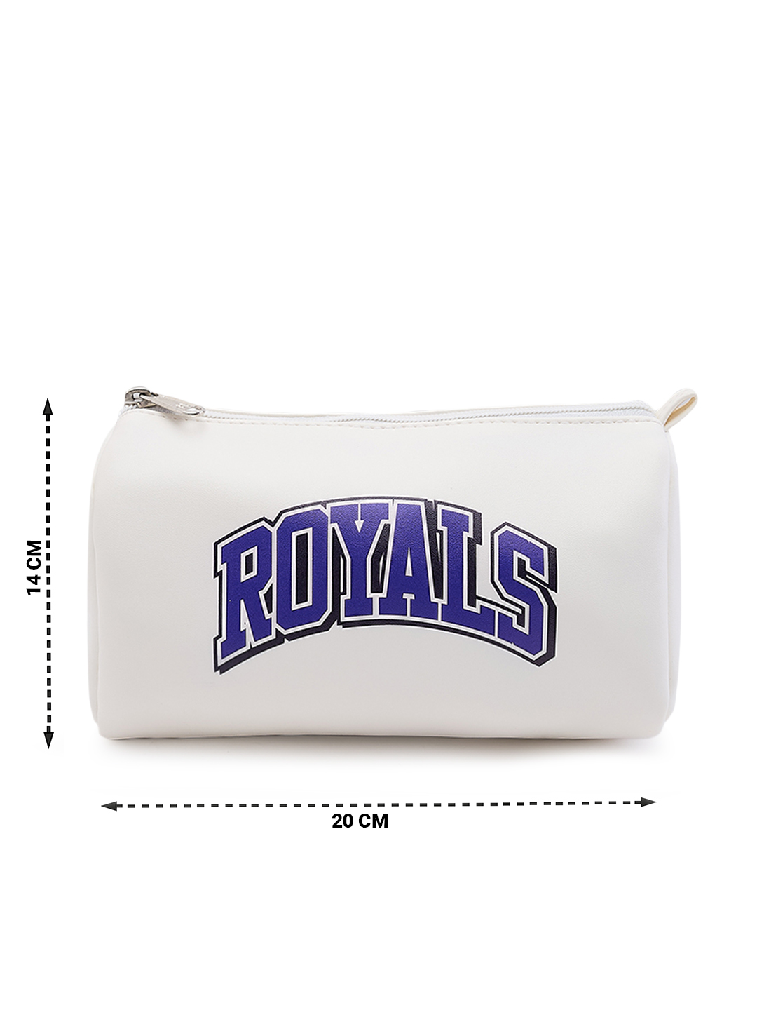 Rajasthan Royals Lightweight Travel Organiser, Compact Size, Multi-Purpose Pouch for Men and Women - White (8)