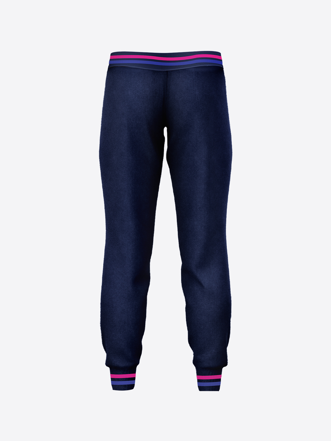Rajasthan Royals Men Navy Blue Logo Printed Mid-Rise Regular Fit Training Joggers (2)