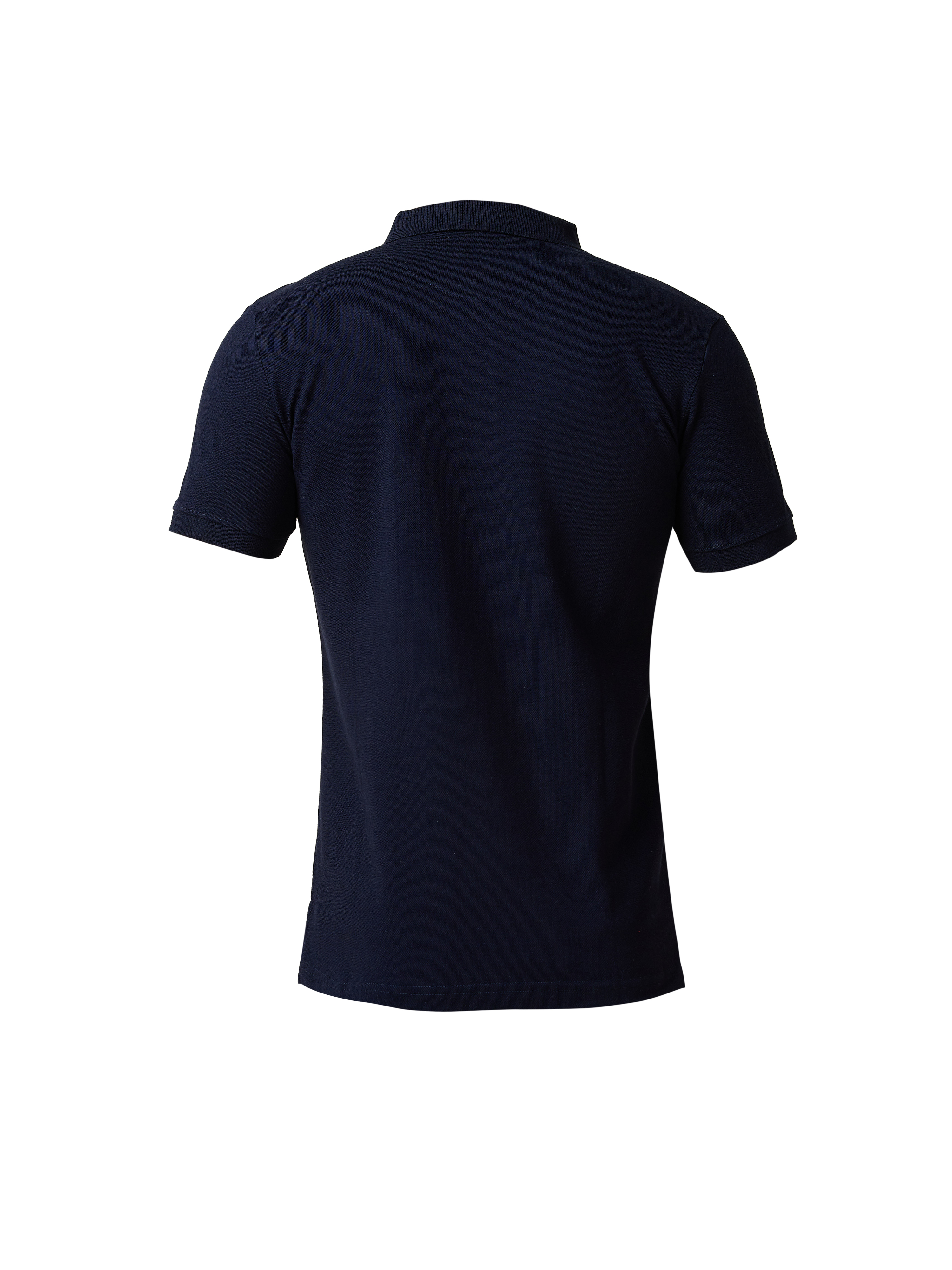 Rajasthan Royals Men Navy Blue Solid Half Sleeves Polo Collar Cotton T-Shirt (10)