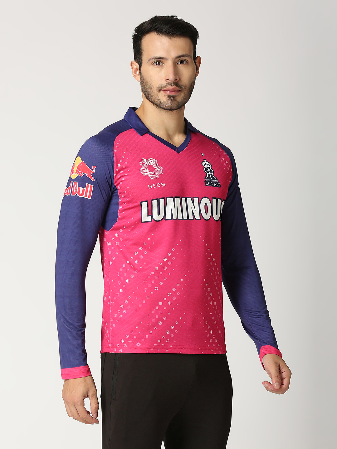 Rajasthan Royals Men Official Full Sleeves Match Jersey 2024 (3)