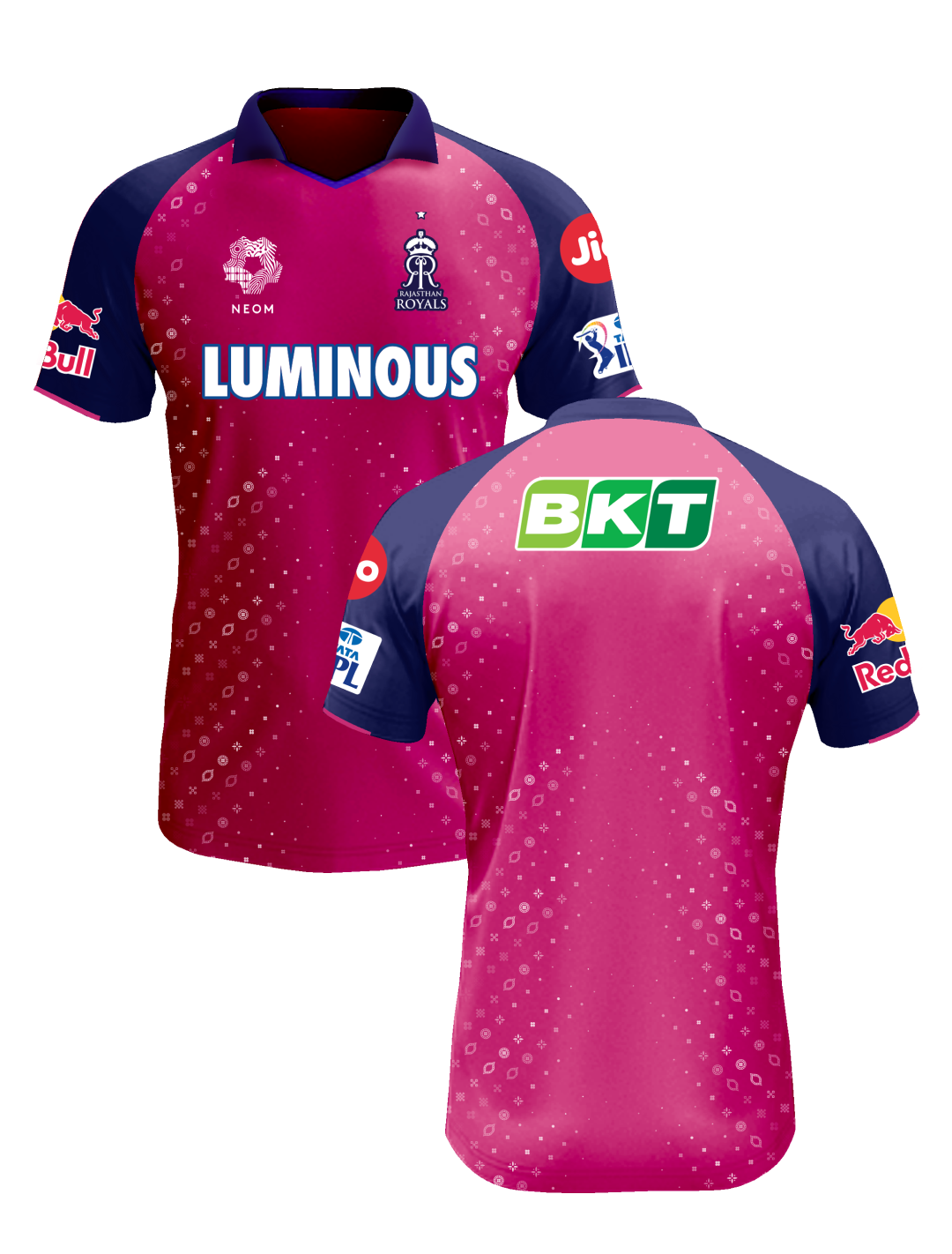 Rajasthan Royals Men Official Match Replica Jersey 2024 - Customised (6)