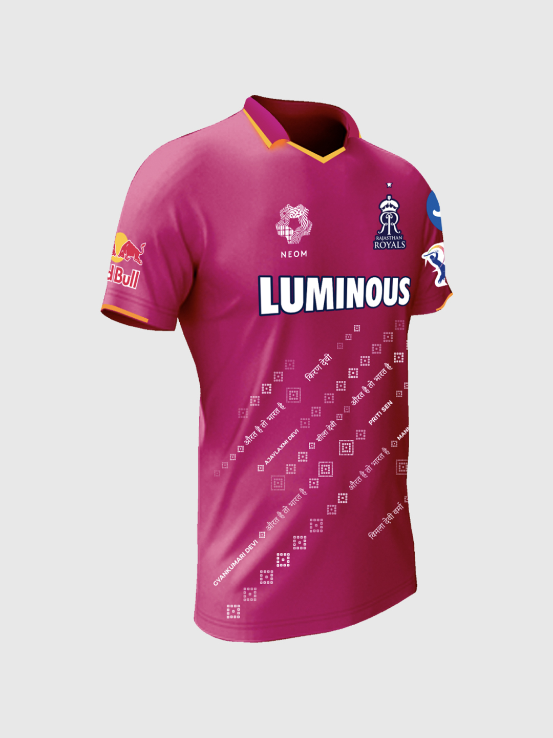 Rajasthan Royals Men Official Replica #PinkPromise Jersey 2024 (4)