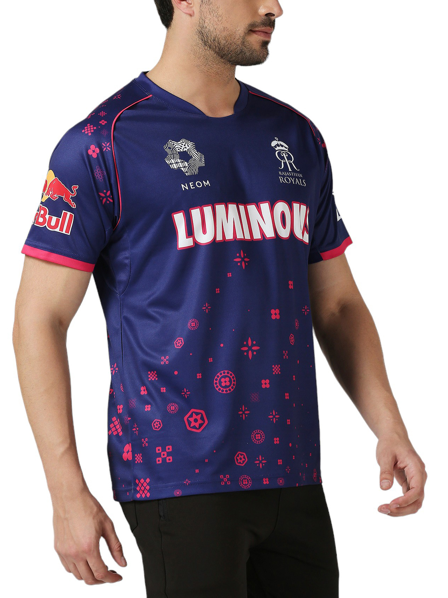 Rajasthan Royals Men Official IPL-2024 Replica Training Jersey (3)