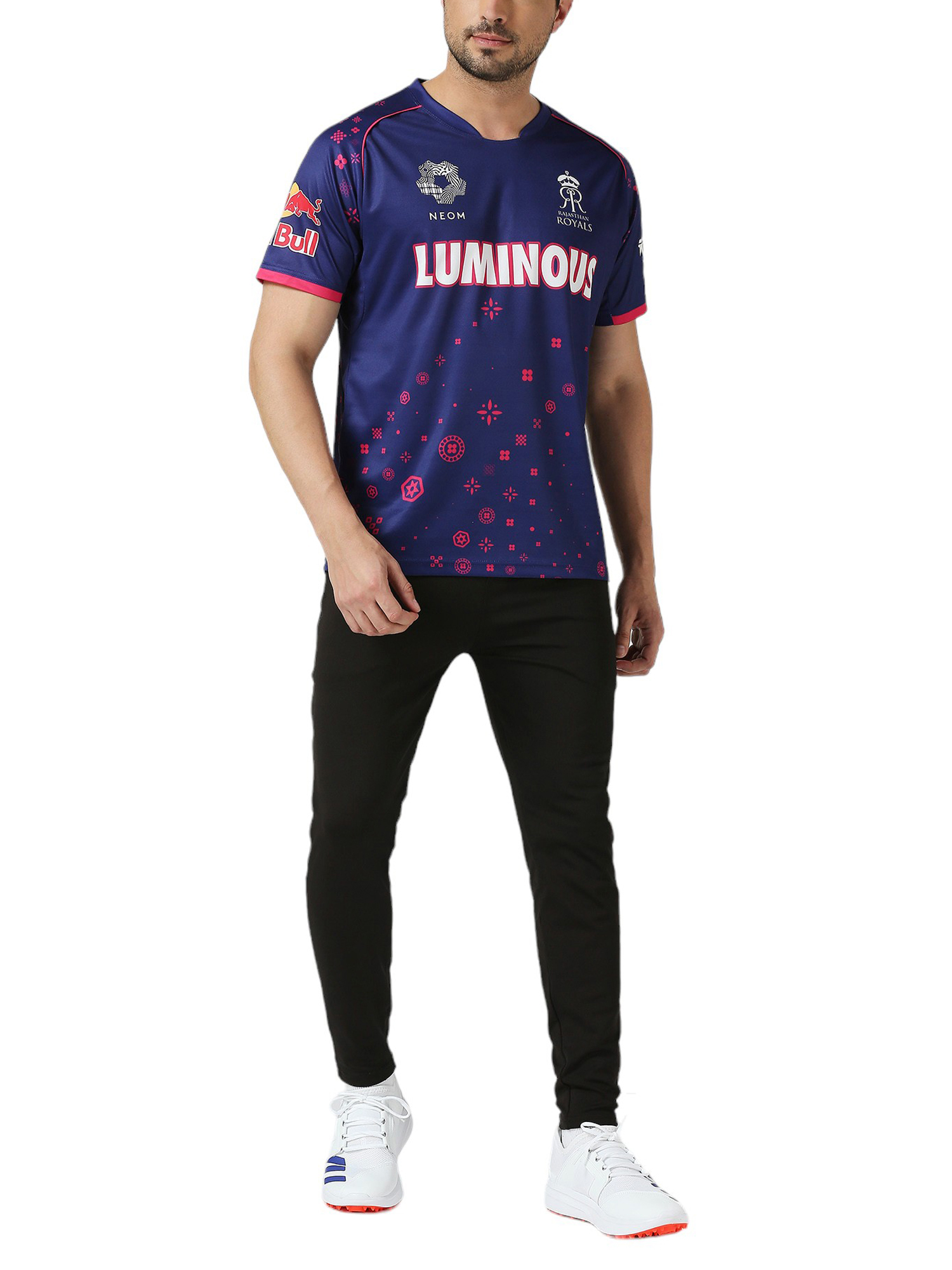 Rajasthan Royals Men Official IPL-2024 Replica Training Jersey (5)