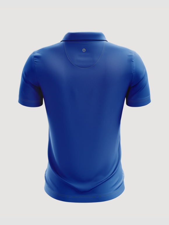 Rajasthan Royals Men Red and Blue Printed Half Sleeves Polo Collar Athletic T-Shirt (2)