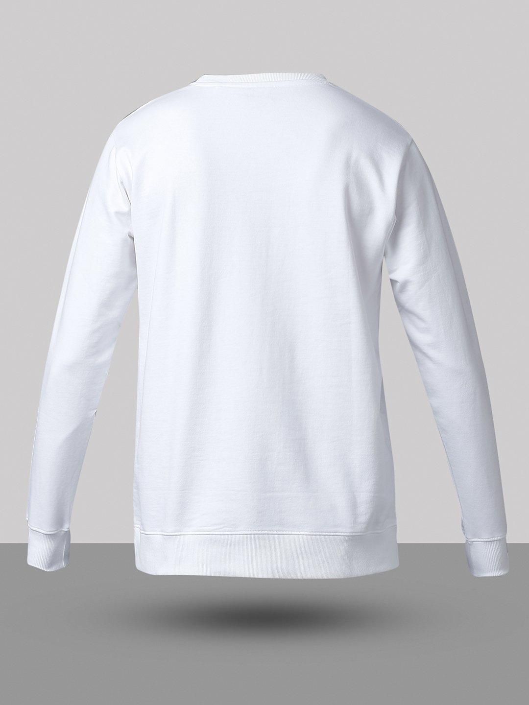 Rajasthan Royals Men White Logo Printed Full Sleeves Round Neck Cotton Sweatshirt  (8)