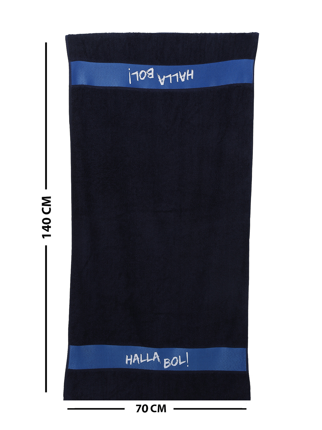 Rajasthan Royals Bath Towel, Premium 100% Cotton Terry Towels, Extra Soft Feel, Super Absorbent, Full Size - 70 cm X 140 (3)
