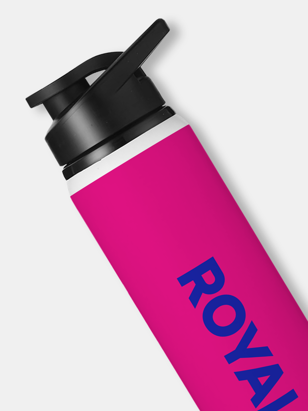 Rajasthan Royals Pink and Blue Logo Printed Single Walled Aluminium Sports Sipper Bottle - 750 ML (3)