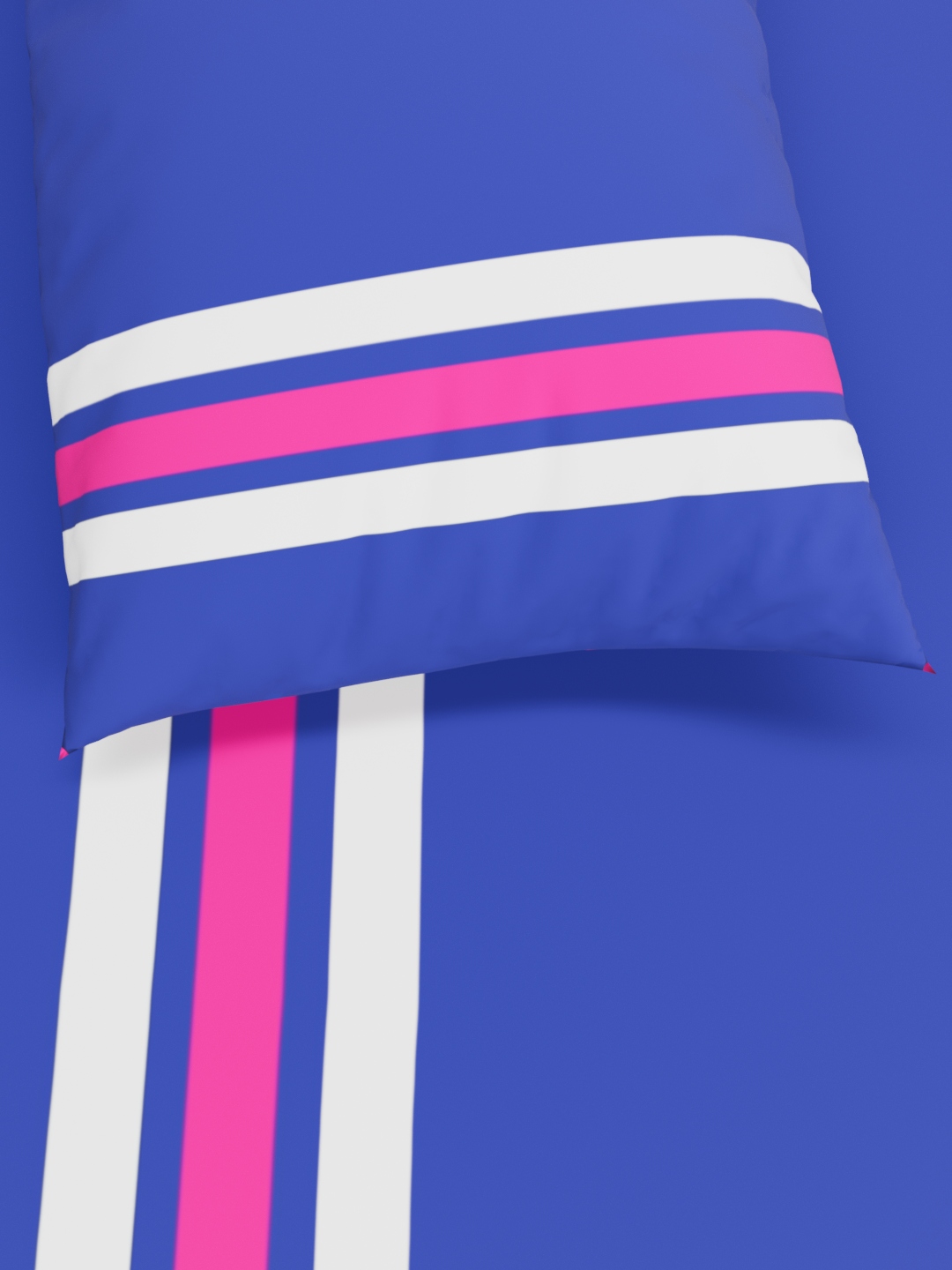 Rajasthan Royals Premium Quality Microfiber, Super Soft, King Size Double Bedsheet with 2 Pillow Covers, 243x248(cm) - B (5)