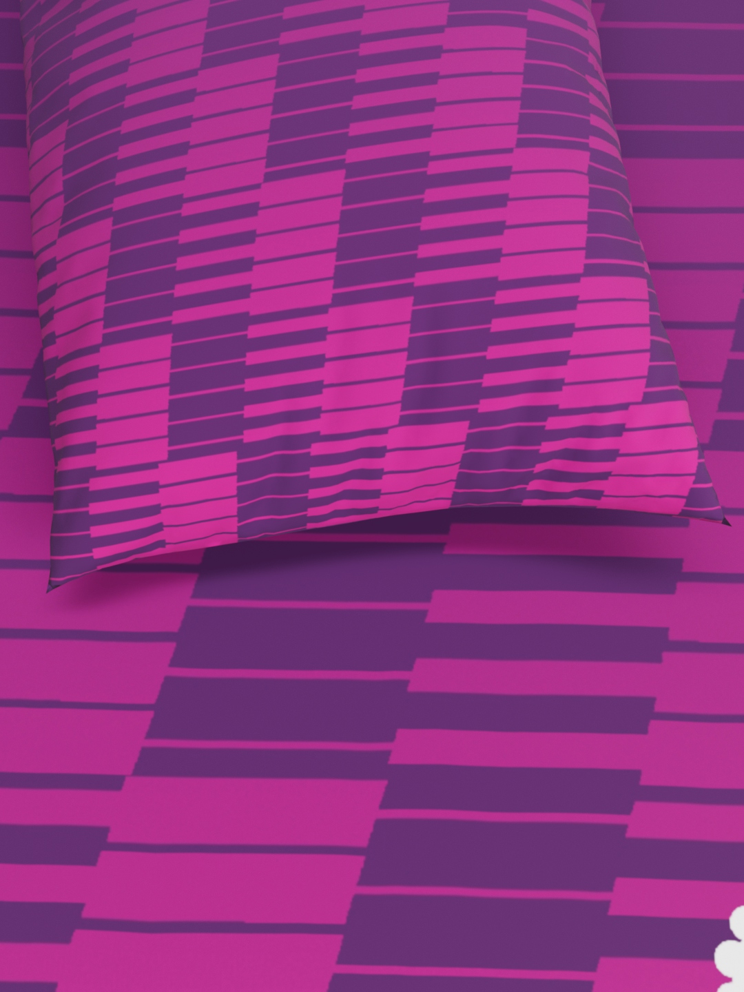 Rajasthan Royals Premium Quality Microfiber, Super Soft, King Size Double Bedsheet with 2 Pillow Covers, 243x248(cm) - P (5)
