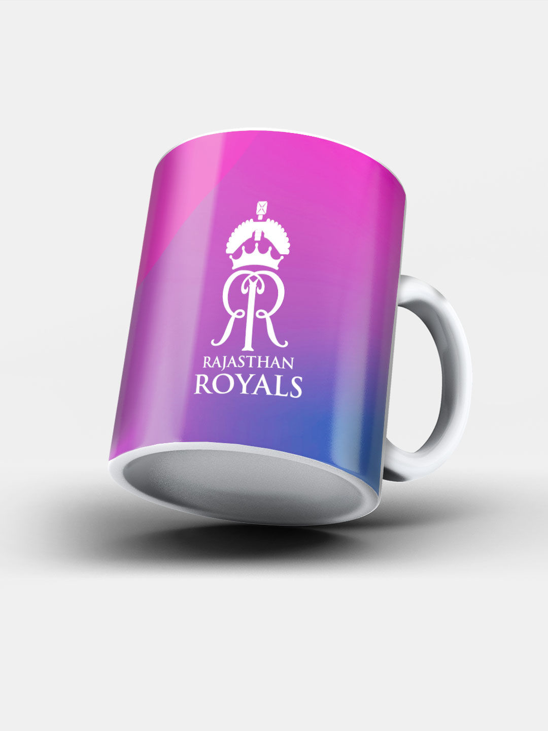 Rajasthan Royals Purple and Blue Printed Halla Bol Ceramic Glossy Coffee Mug 325 ml - Pack of 1 (4)