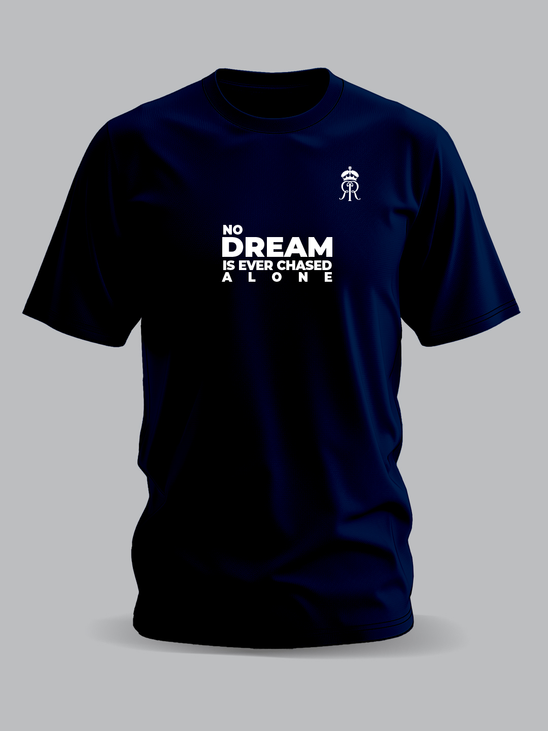 Rajasthan Royals Rahul Dravid Oversized Fan T-Shirt in Admiral Blue (2)