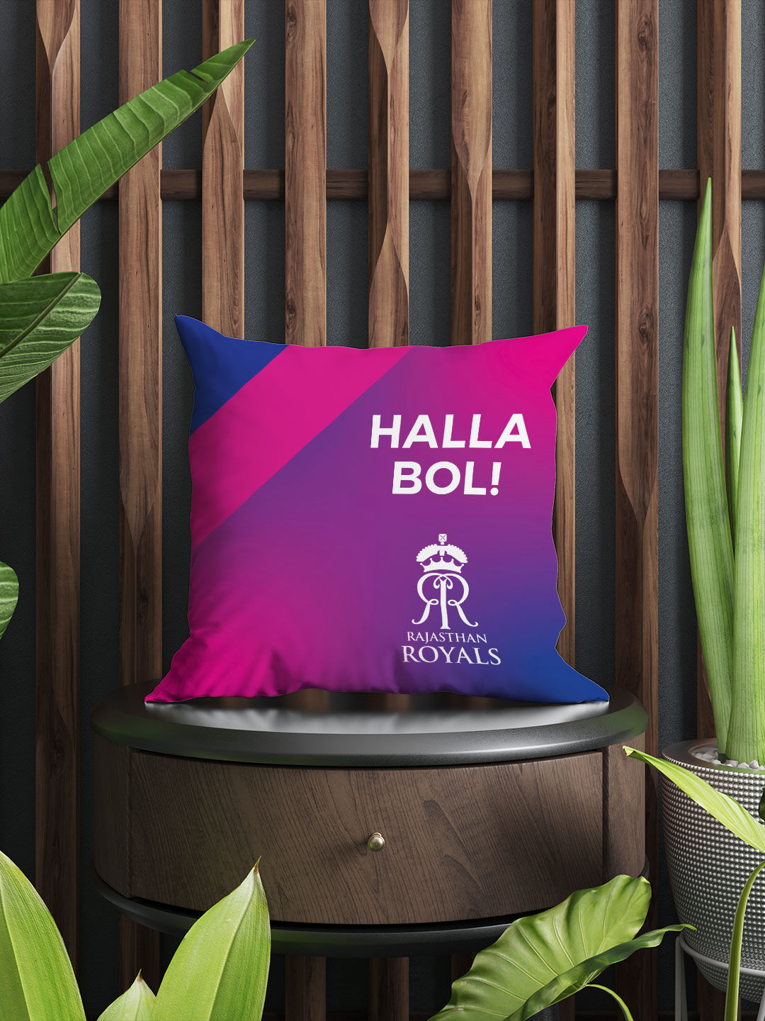 Rajasthan Royals Rajasthan Royals - Sqaure Cushions (Pack of - 2) (1)