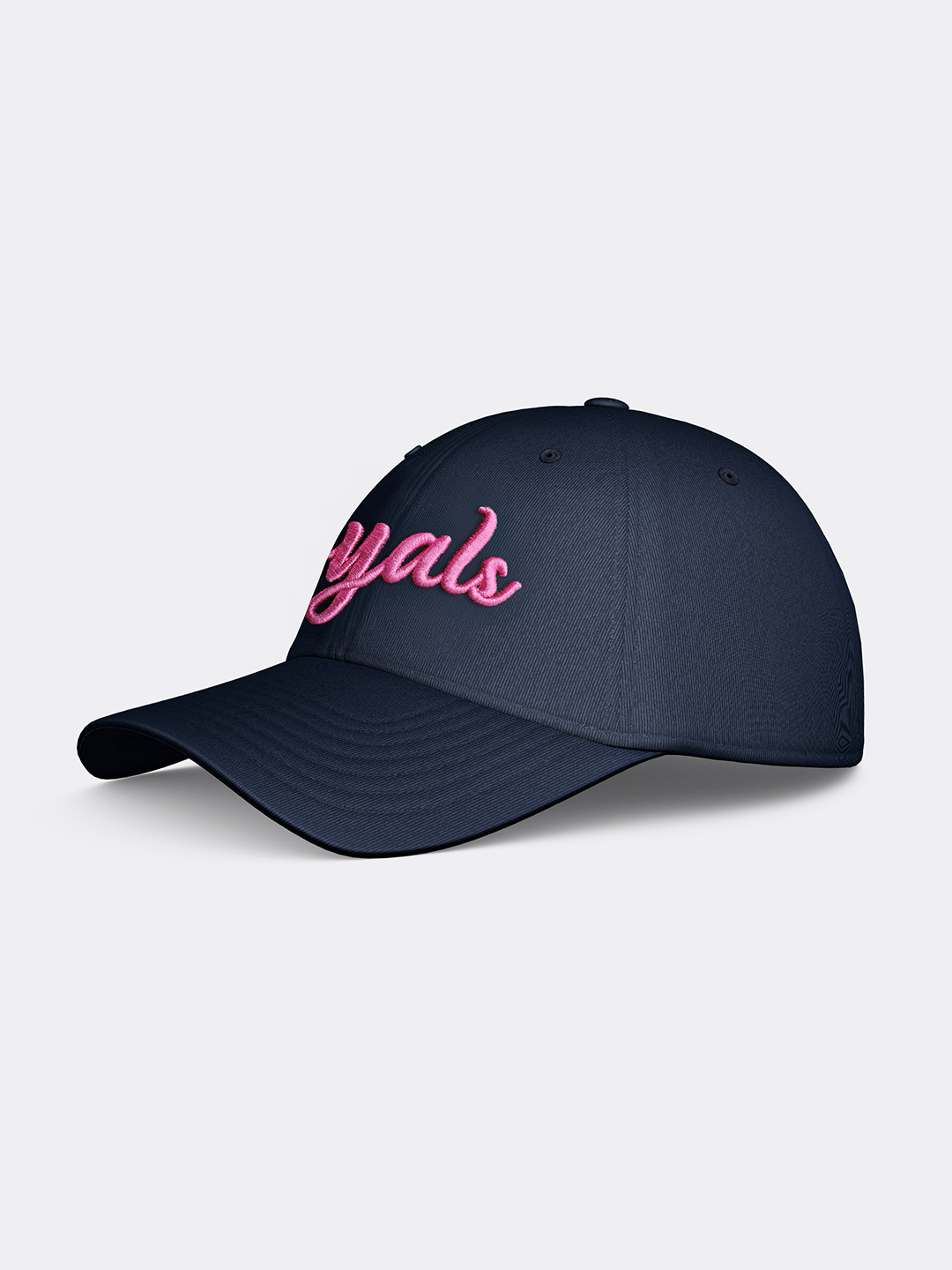 Rajasthan Royals Royals Pink Signature Baseball Cap (2)