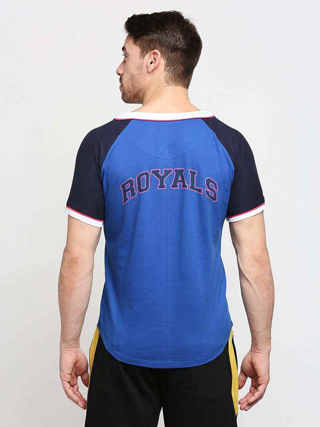 Rajasthan Royals RR Mens Baseball T-Shirt (2)