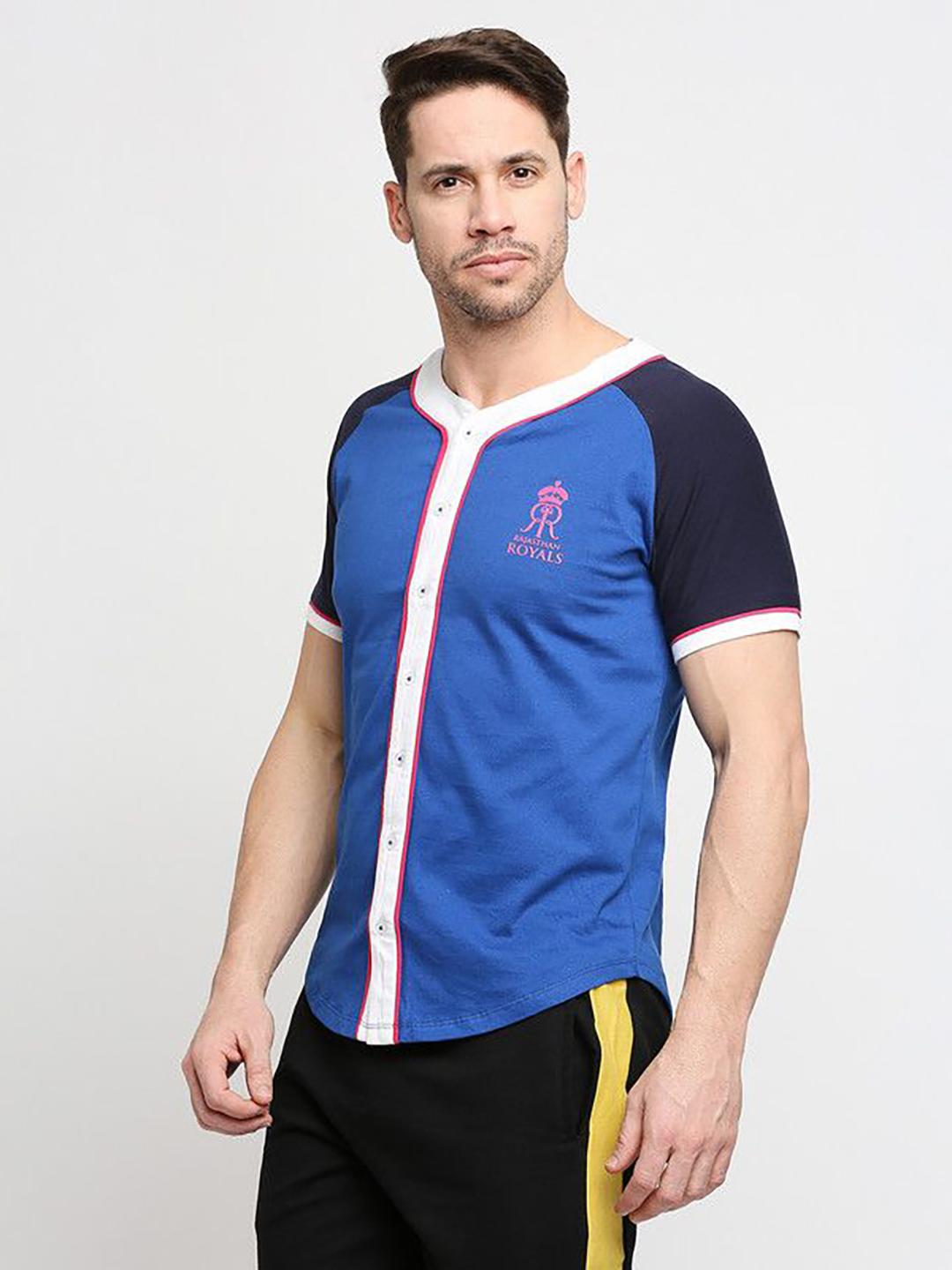 Rajasthan Royals RR Mens Baseball T-Shirt (3)