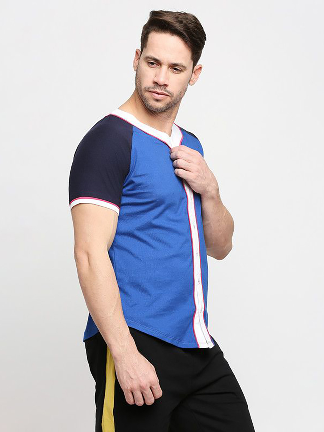 Rajasthan Royals RR Mens Baseball T-Shirt (4)